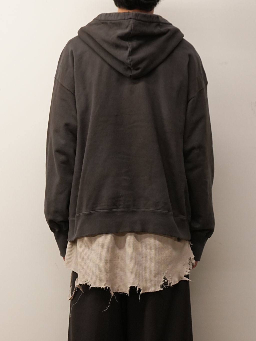 HALF ZIP HOODIE(BLACK)