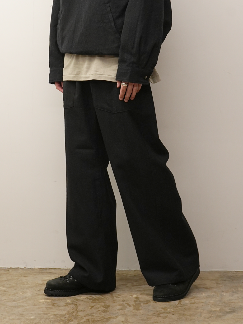 W/S BAKER PANTS(CHARCOAL)