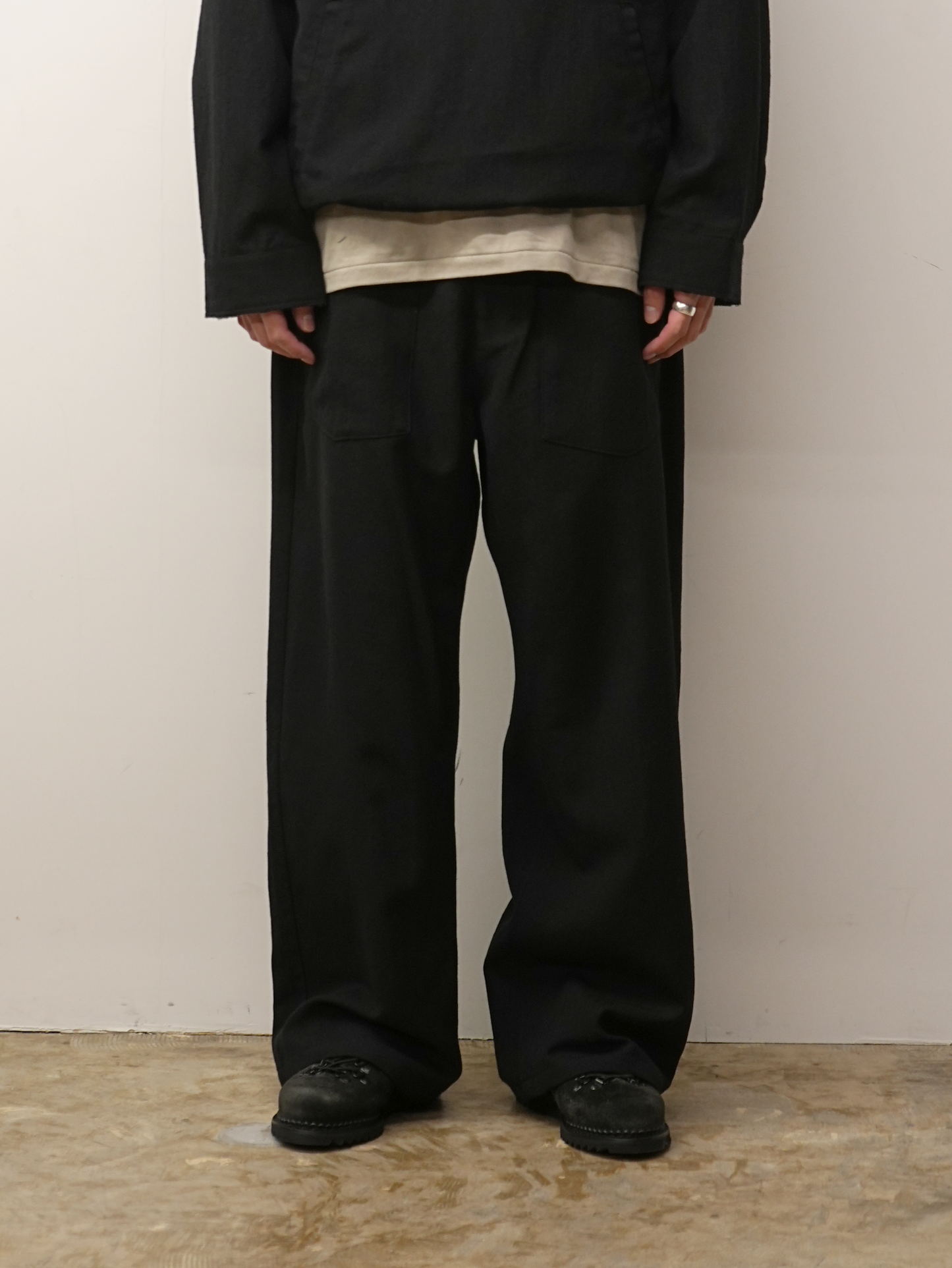 W/S BAKER PANTS(BLACK)
