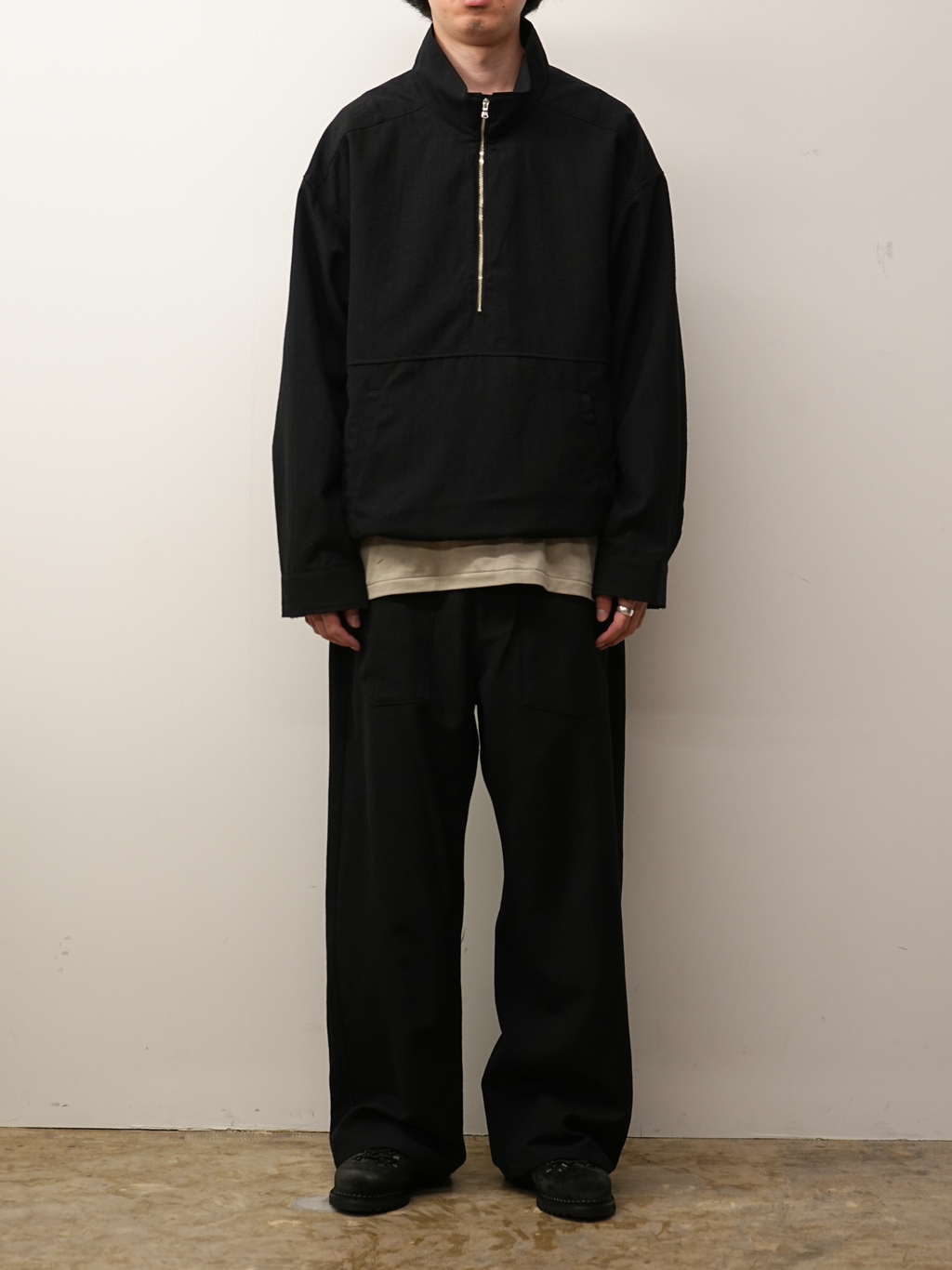 W/S BAKER PANTS(BLACK) – ANCELLM W/S BAKER PANTS(BLACK) – ANCELLM