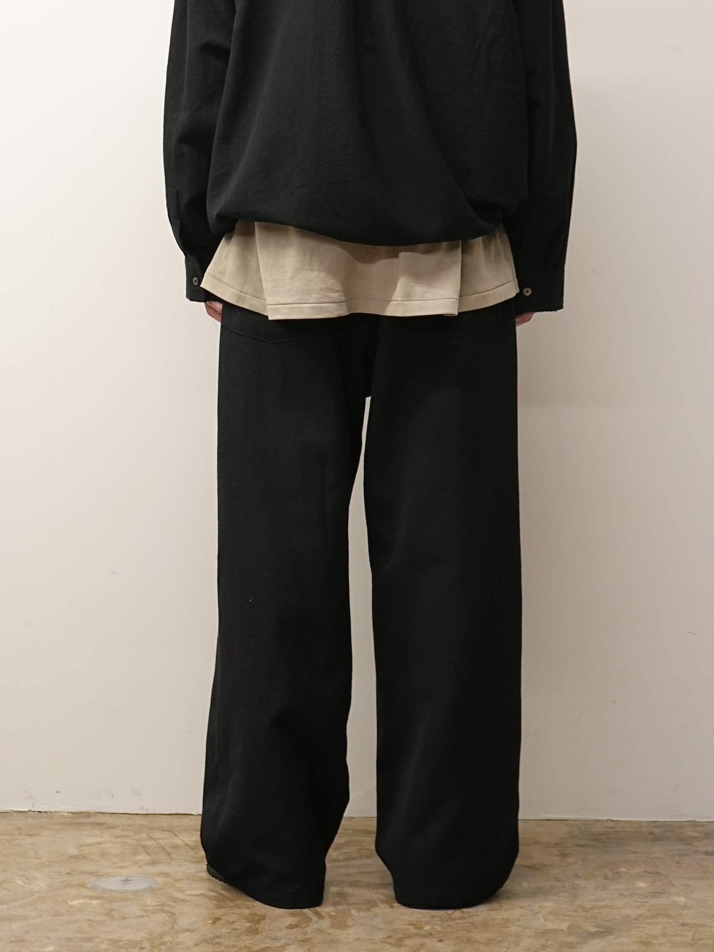 W/S BAKER PANTS(BLACK)