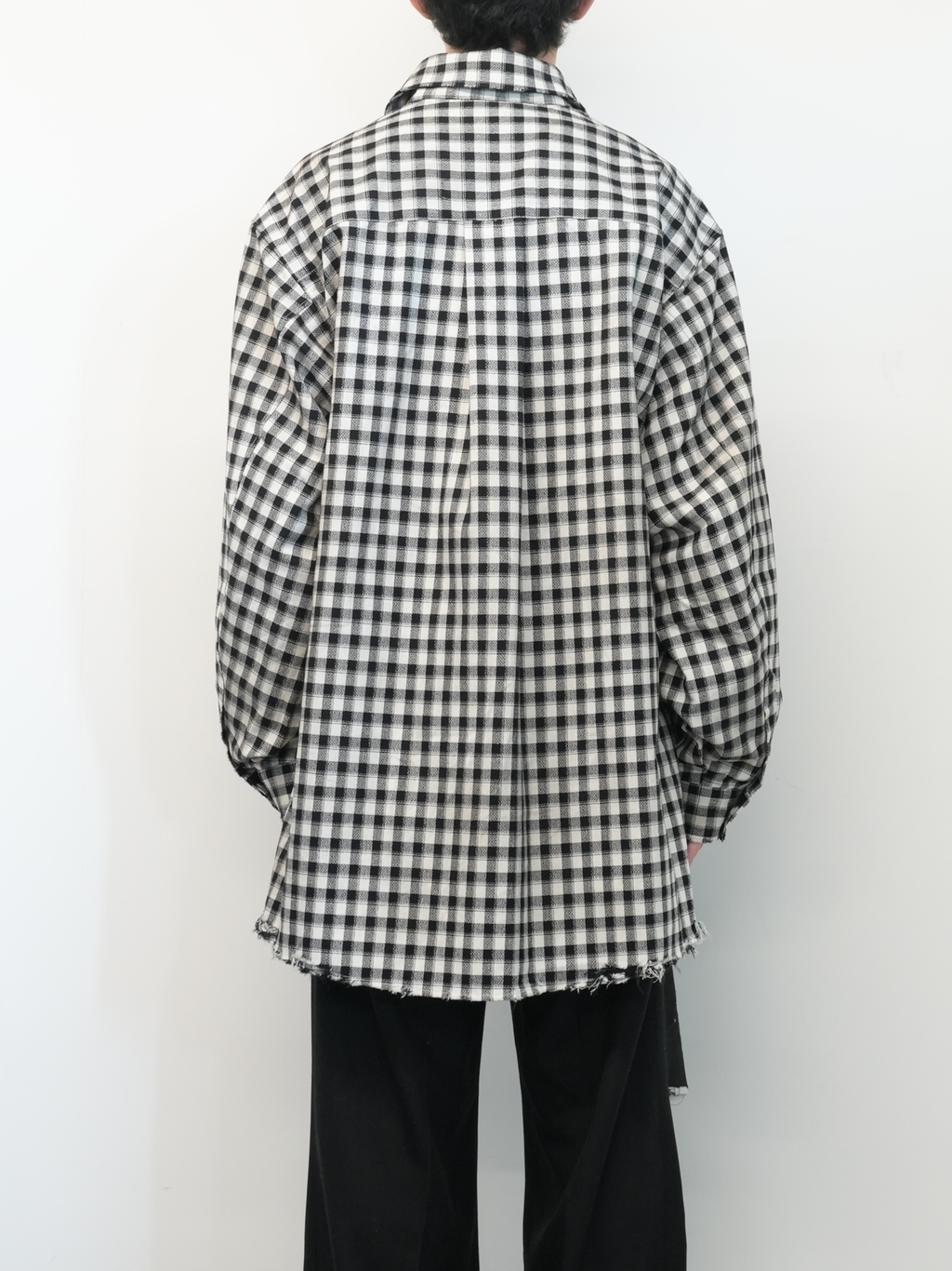 ANCELCM 2025SS C/R CHECK OVER SHIRT ANCELLM ANCELCM 2025SS C/R CHECK OVER SHIRT ANCELLM
