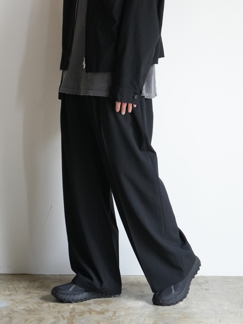 ANCELLM × YOKE】WOOL TROPICAL EASY PANTS XO ANCELLM × YOKE】WOOL TROPICAL EASY PANTS XO