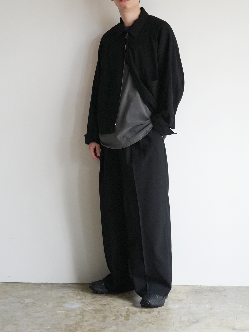 ANCELLM × YOKE】WOOL TROPICAL EASY PANTS XO ANCELLM × YOKE】WOOL TROPICAL EASY PANTS XO