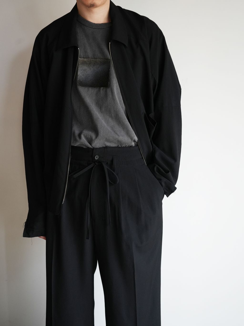 ANCELLM × YOKE】WOOL TROPICAL EASY PANTS XO ANCELLM × YOKE】WOOL TROPICAL EASY PANTS XO