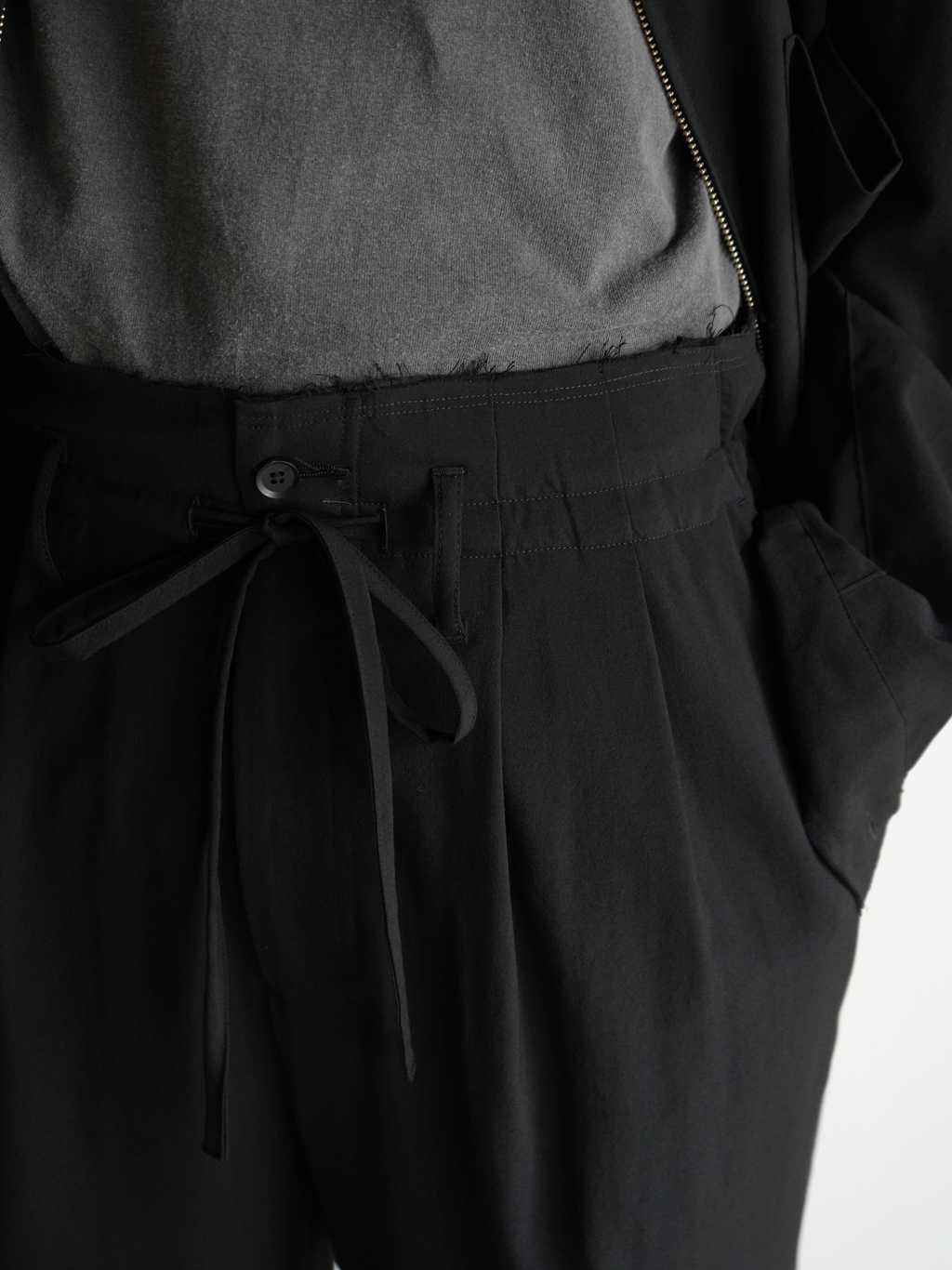ANCELLM × YOKE】WOOL TROPICAL EASY PANTS XO ANCELLM × YOKE】WOOL TROPICAL EASY PANTS XO