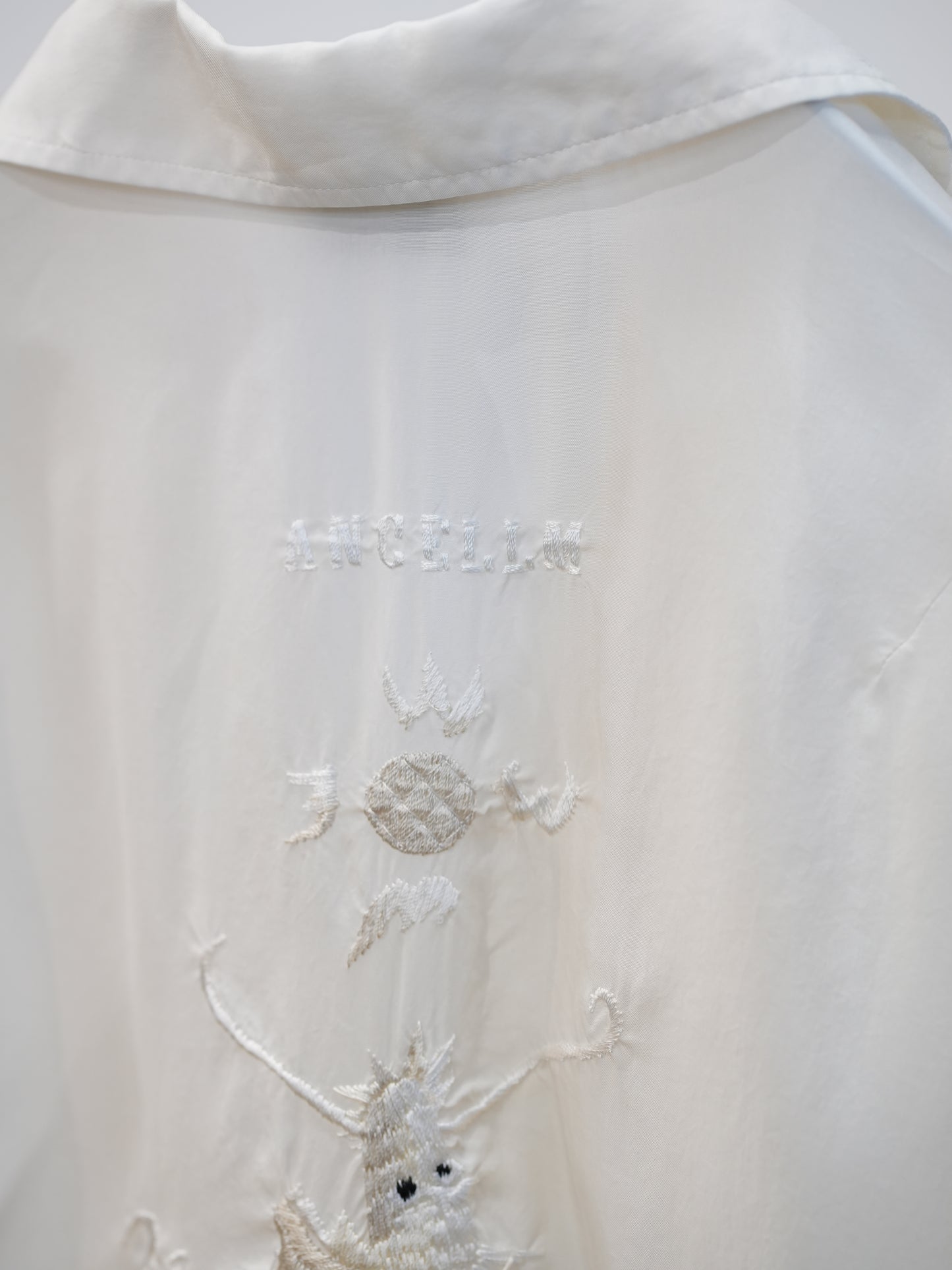 ANCELLM × jo0ji EMBROIDERY SHIRT