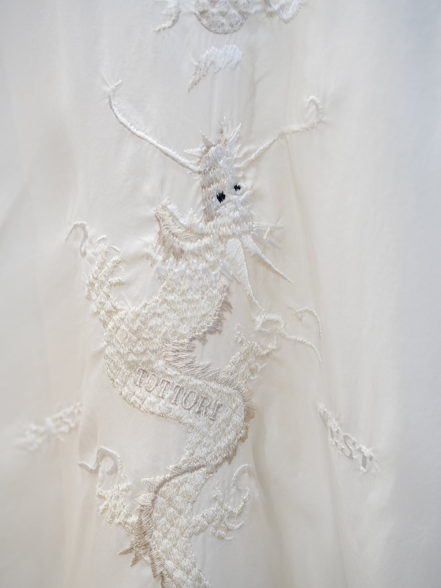 ANCELLM × jo0ji EMBROIDERY SHIRT