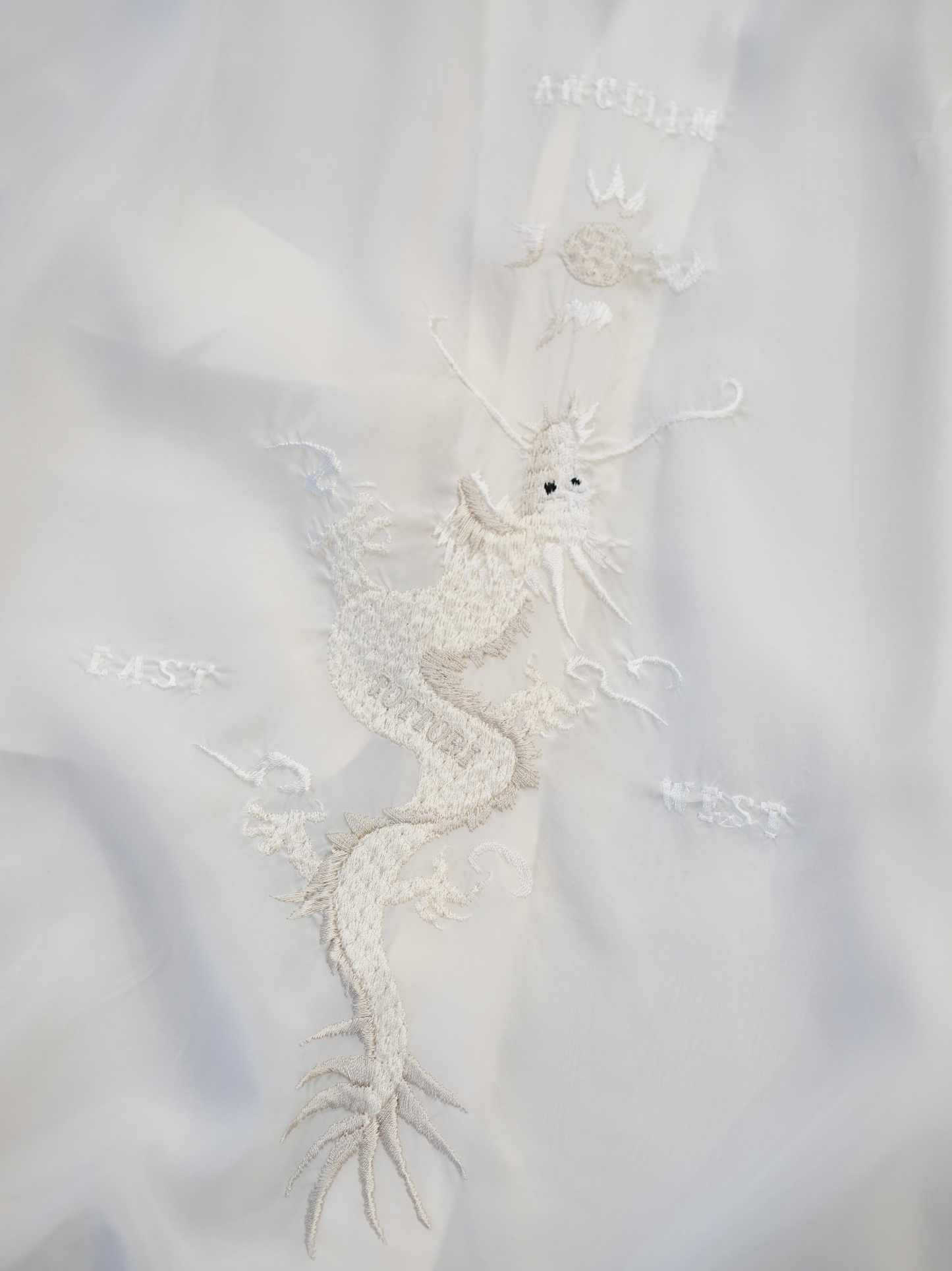 ANCELLM × jo0ji EMBROIDERY SHIRT