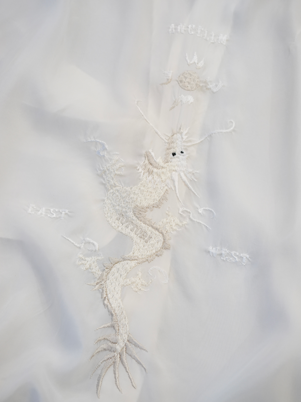 ANCELLM × jo0ji EMBROIDERY SHIRT