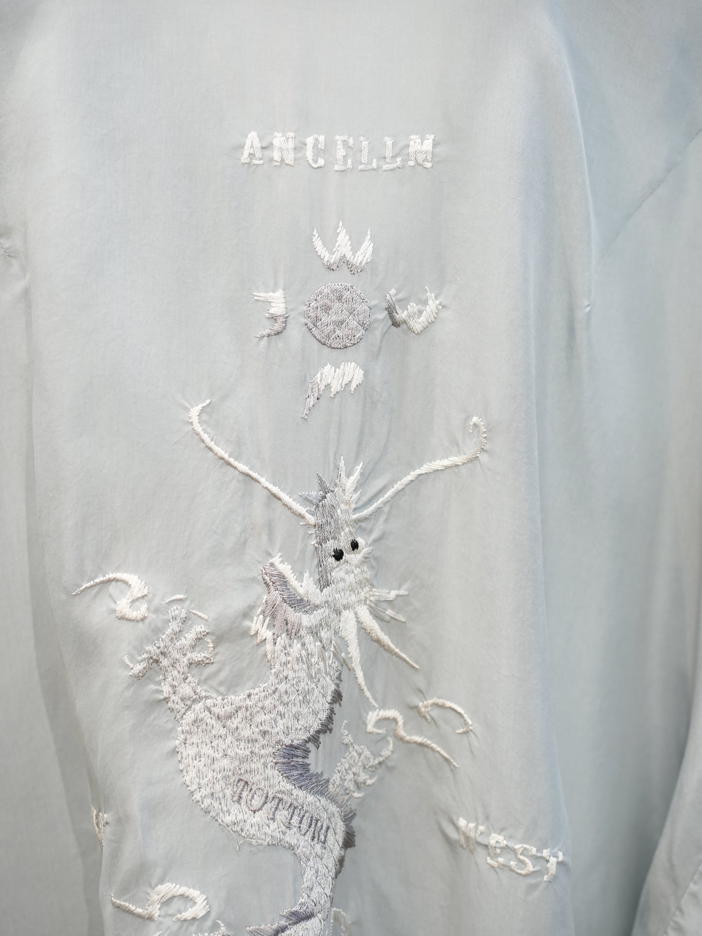 ANCELLM × jo0ji EMBROIDERY SHIRT