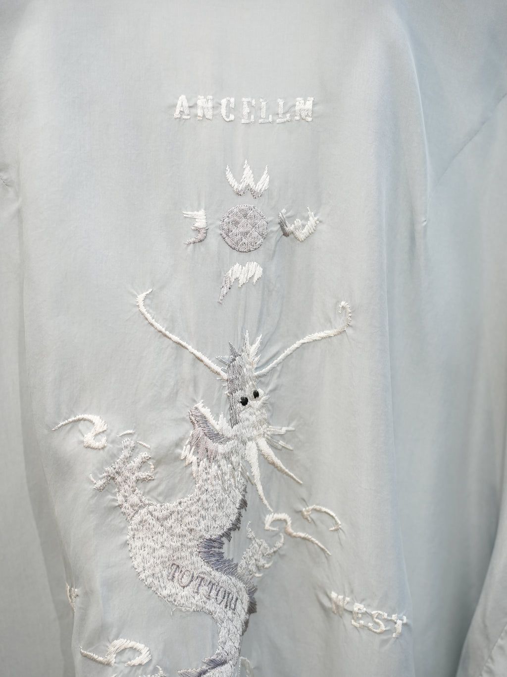 ANCELLM × jo0ji EMBROIDERY SHIRT