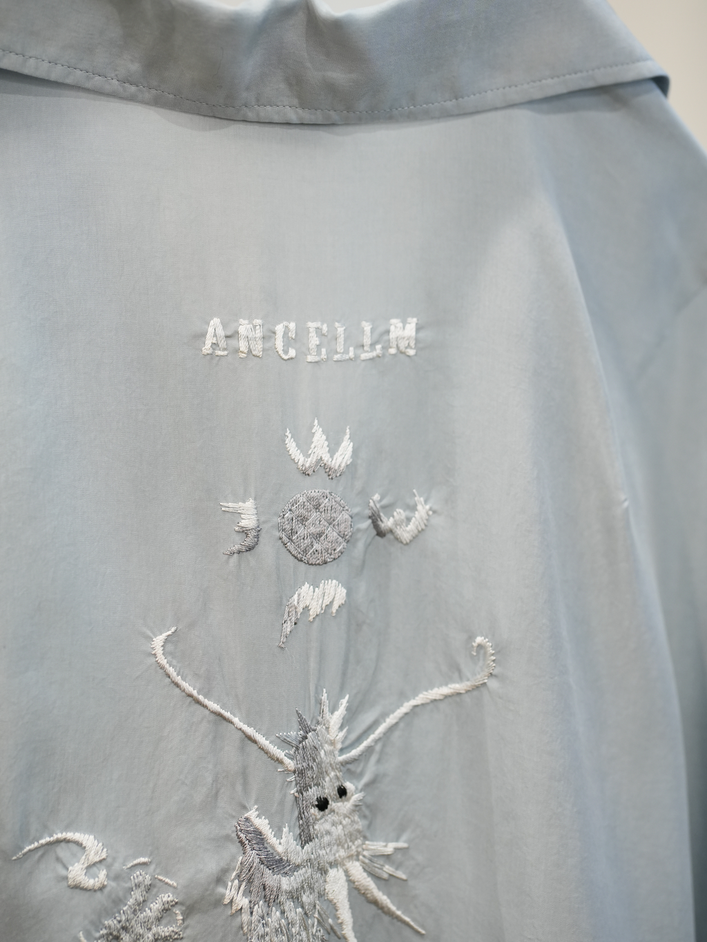 ANCELLM × jo0ji EMBROIDERY SHIRT