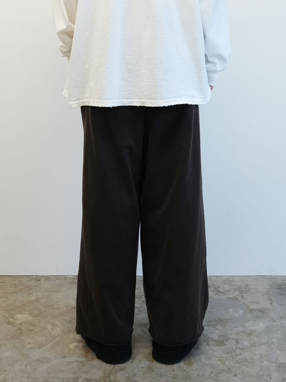 FADED DRAPE WIDE EASY CUT SLACKS