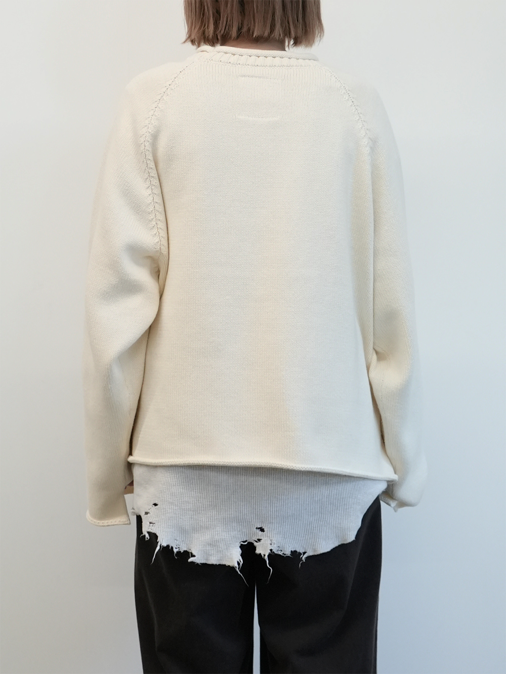 ANCELLM SHORT LENGTH KNIT size2 【公式通販】 ANCELLM SHORT LENGTH KNIT size2 【公式通販】
