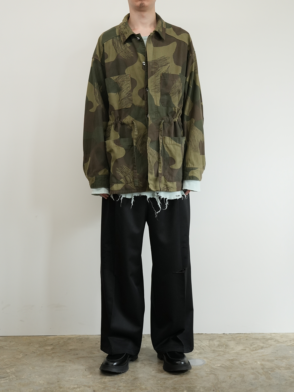 CAMO SHIRT JACKET(B.S CAMO)