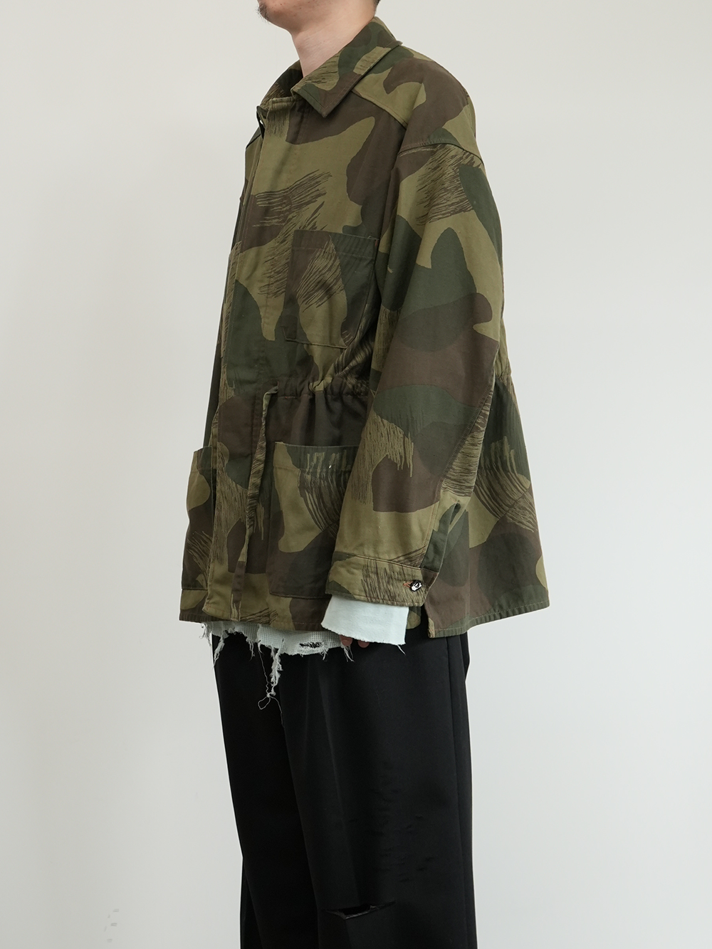 CAMO SHIRT JACKET(B.S CAMO)