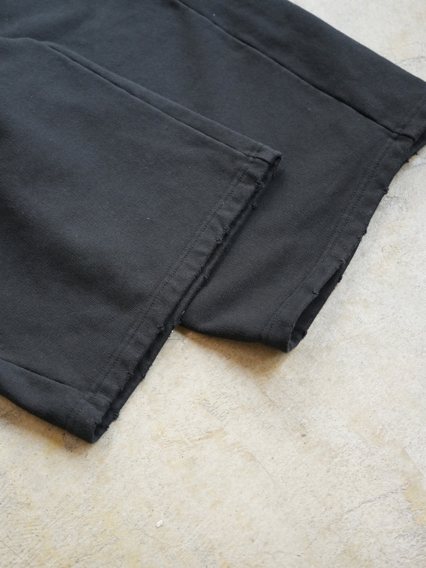 TUCK SWEAT PANTS(BLACK)