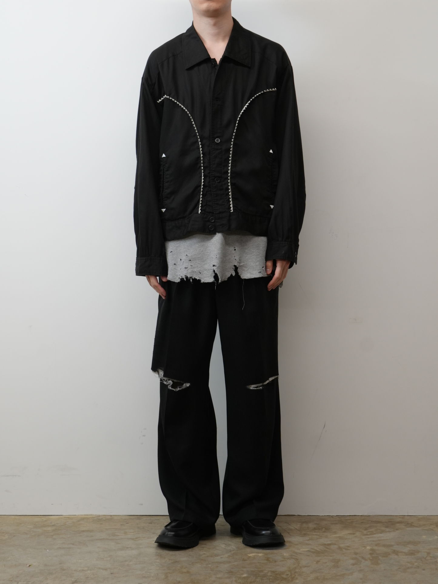 WESTERN JACKET(BLACK) – ANCELLM WESTERN JACKET(BLACK) – ANCELLM