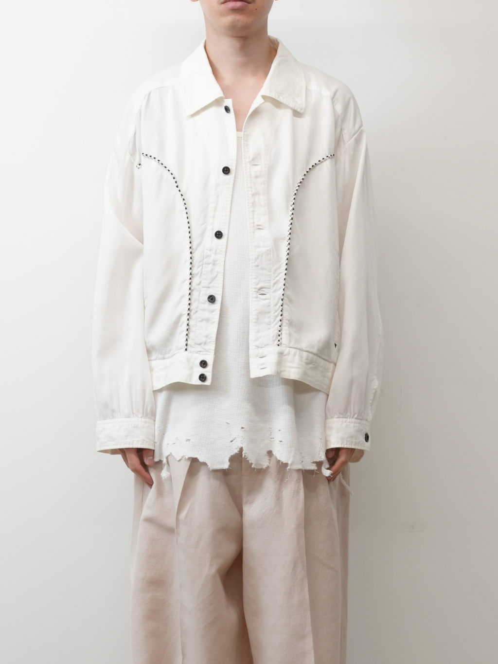 WESTERN JACKET(WHITE) – ANCELLM WESTERN JACKET(WHITE) – ANCELLM