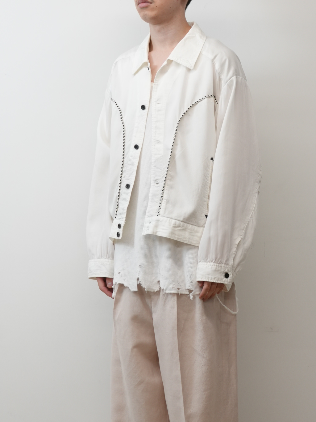 WESTERN JACKET(WHITE) – ANCELLM WESTERN JACKET(WHITE) – ANCELLM