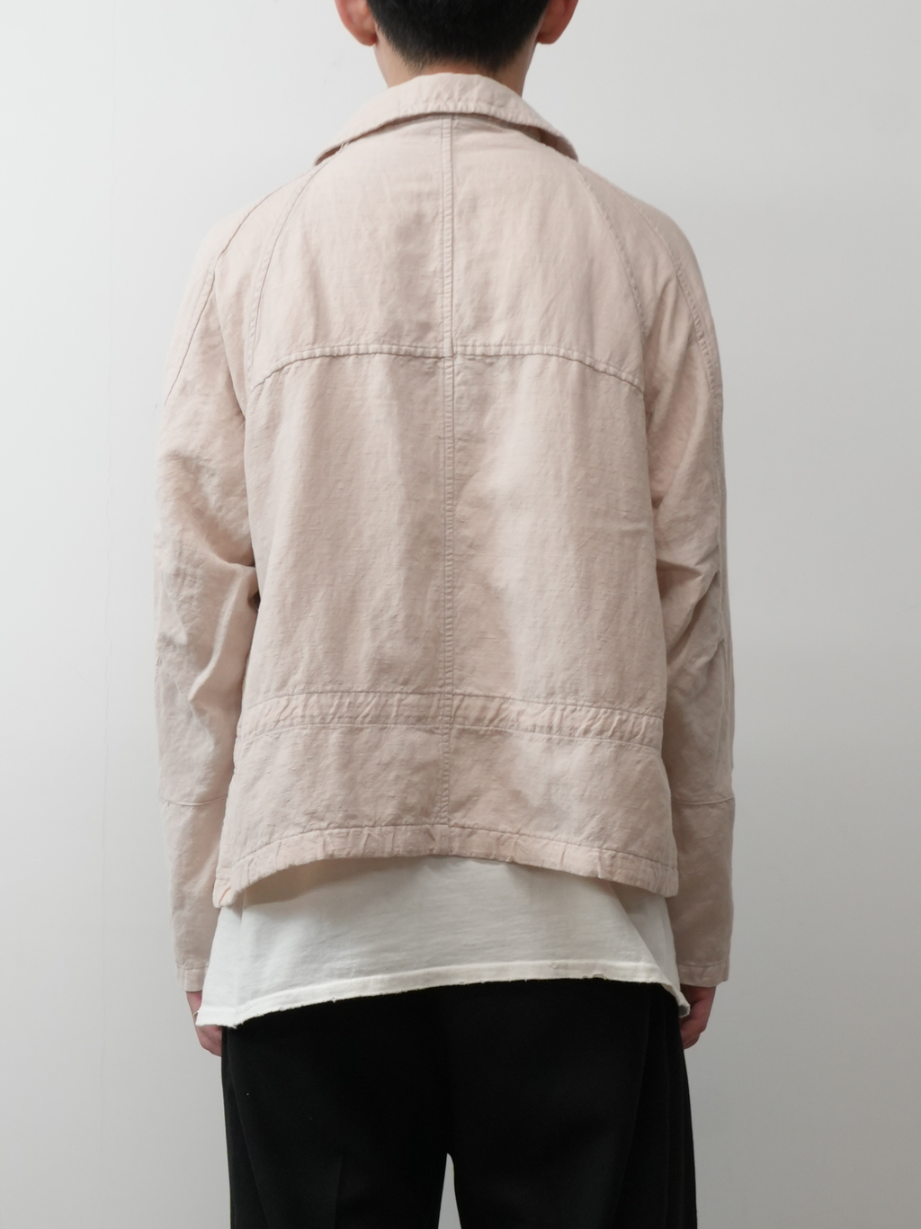 W/L ZIP JACKET(PINKBEIGE) – ANCELLM W/L ZIP JACKET(PINKBEIGE) – ANCELLM