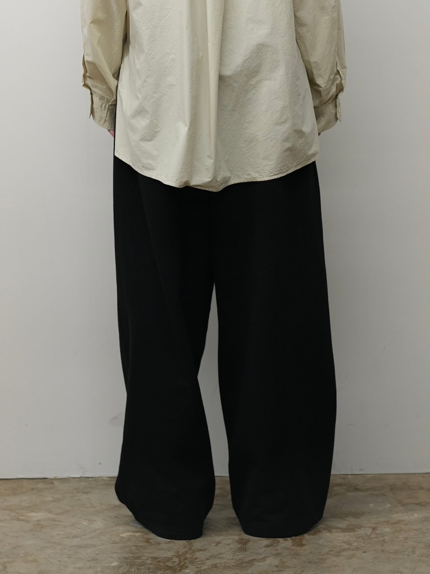 2TUCK SWEAT PANTS(BLACK)