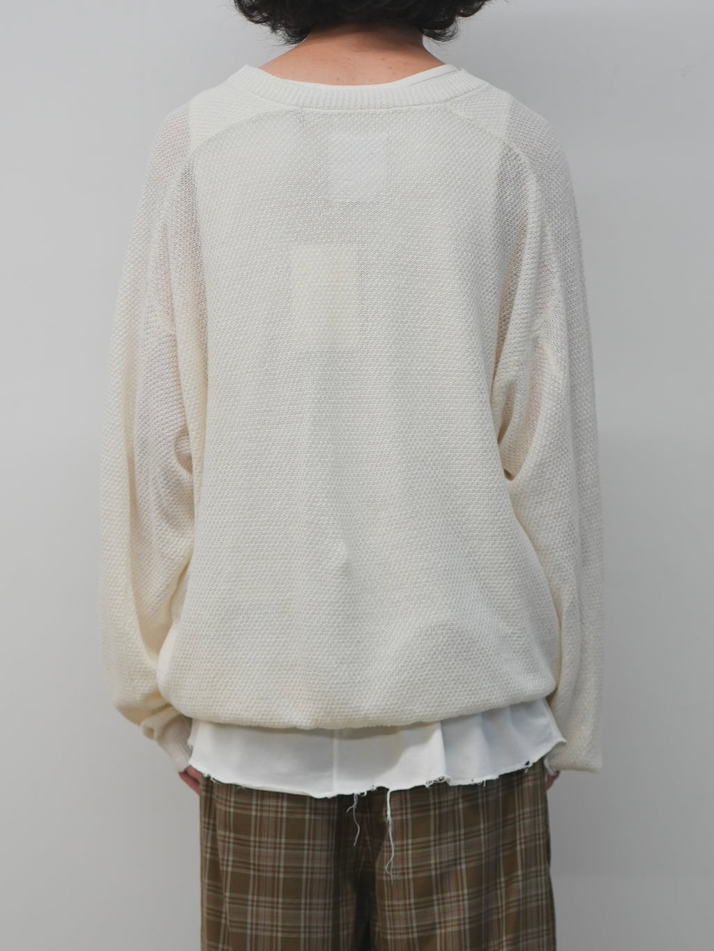 LINEN TUCK IN KNIT(IVORY)