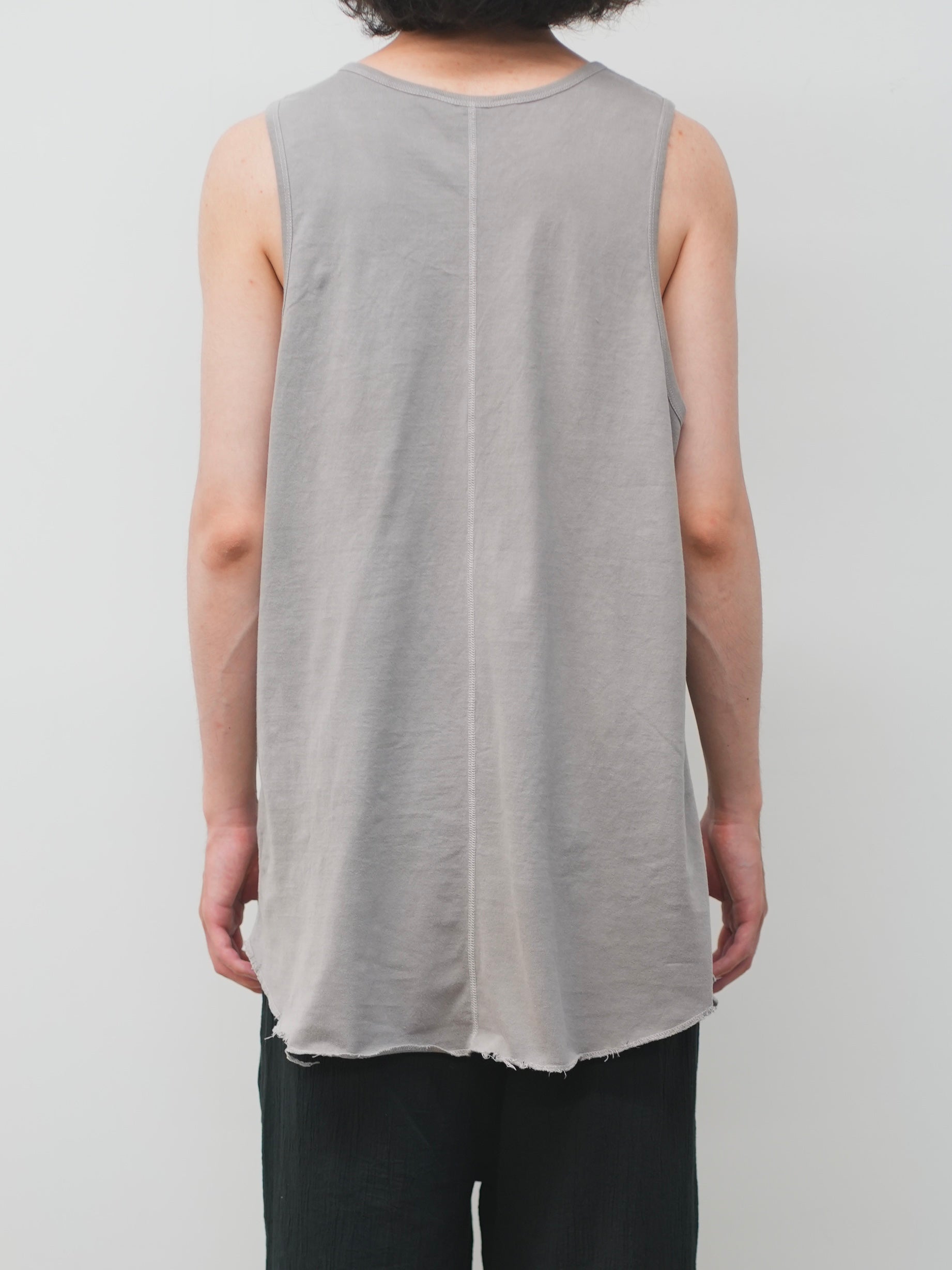 UNEVENNESS TANK TOP(GREIGE) – ANCELLM