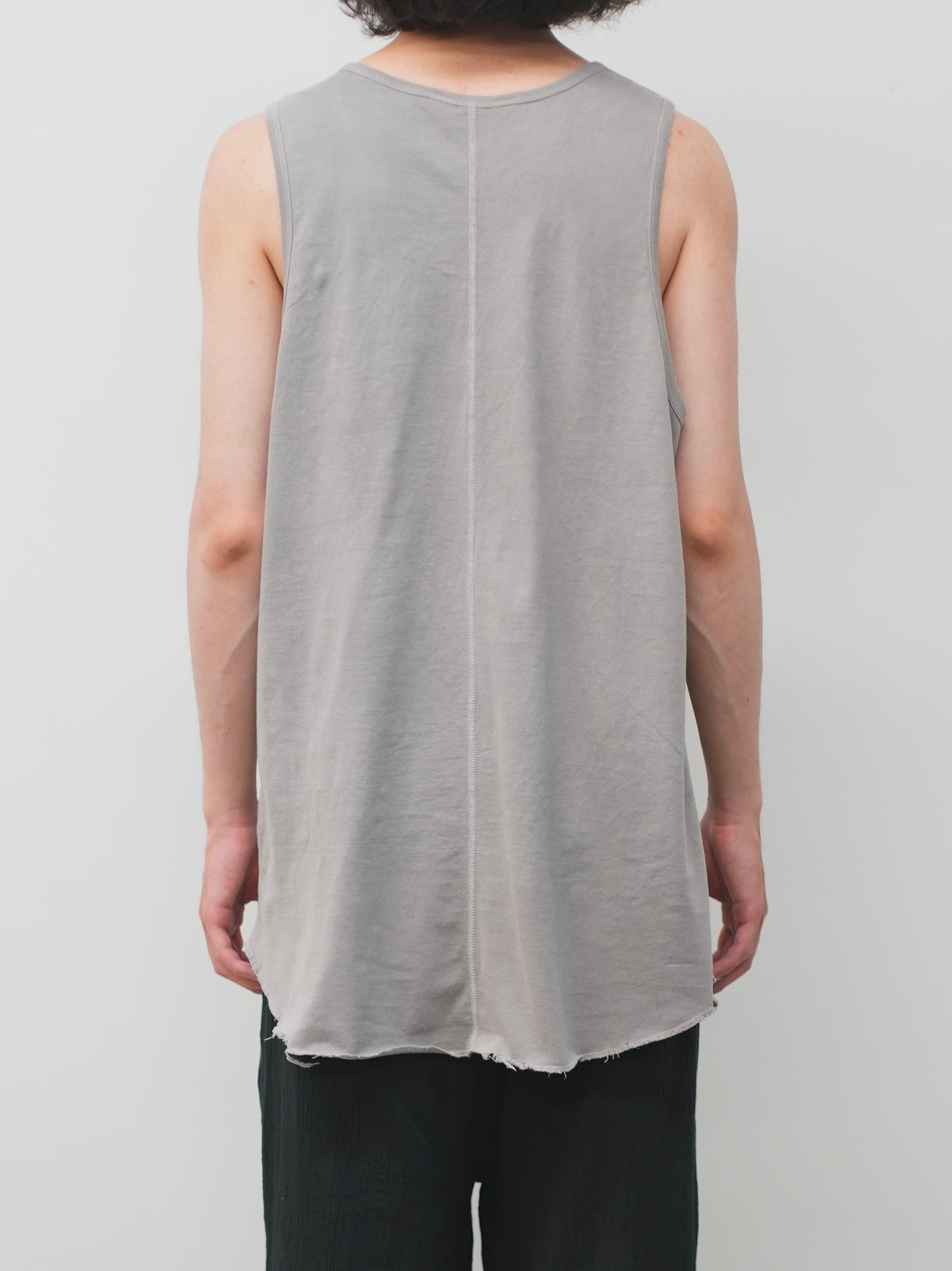 UNEVENNESS TANK TOP(GREIGE)