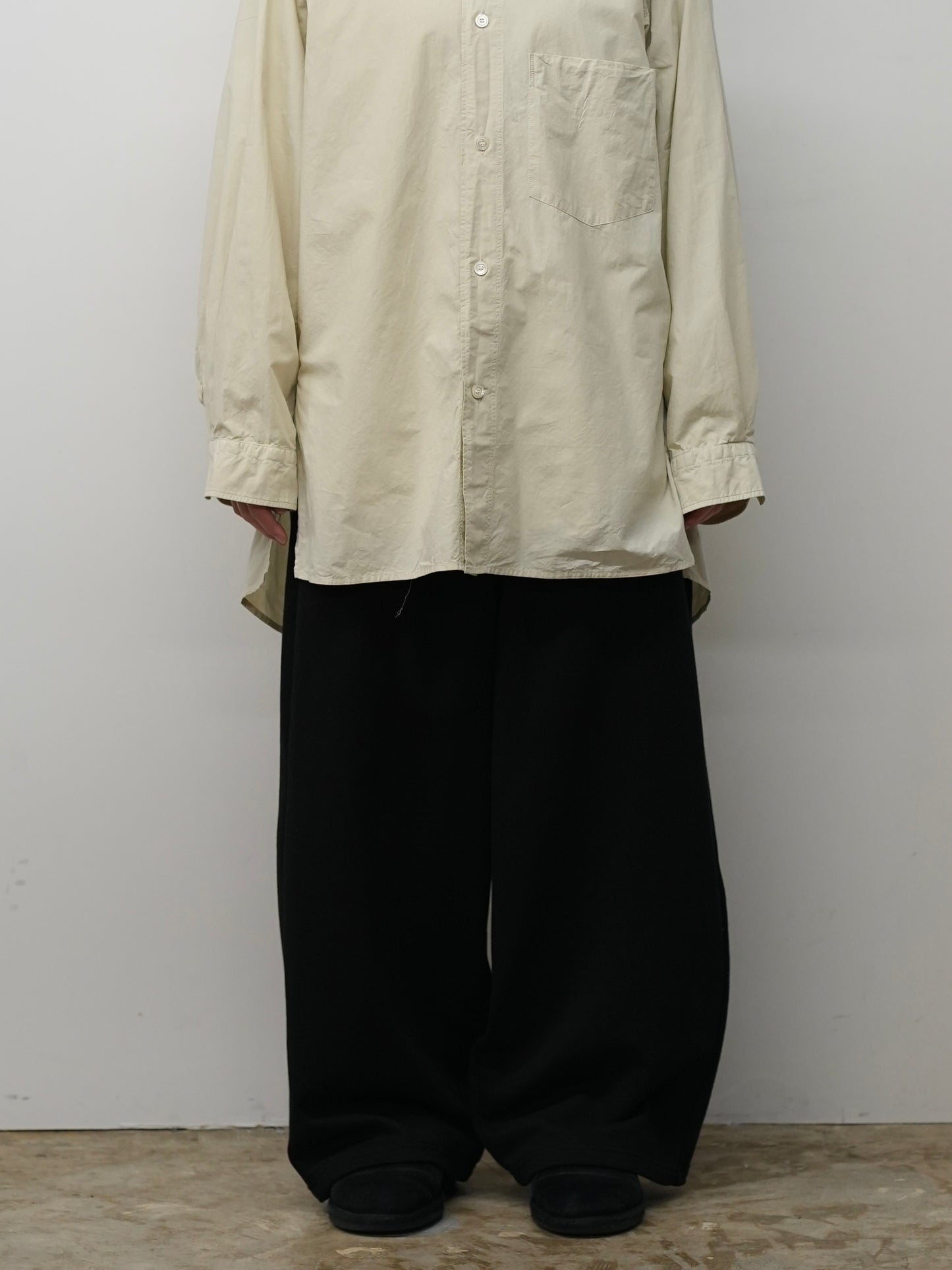 2TUCK SWEAT PANTS(BLACK)