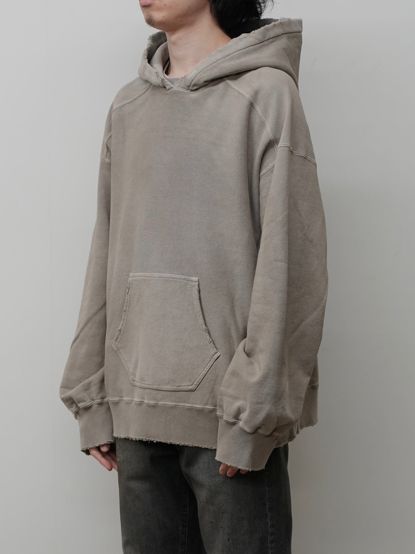 SWITCHING HOODIE(GRAY)