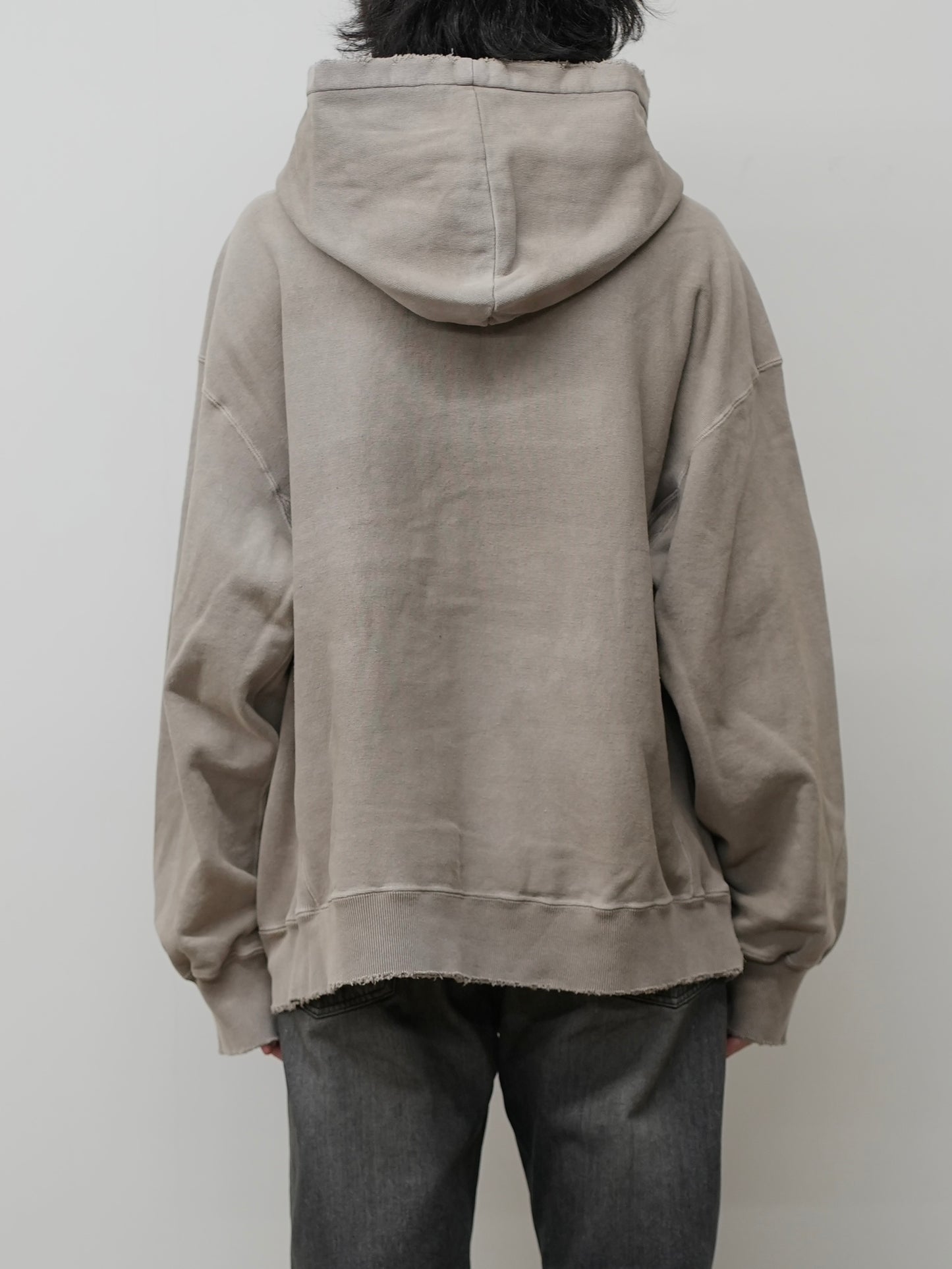 SWITCHING HOODIE(GRAY)