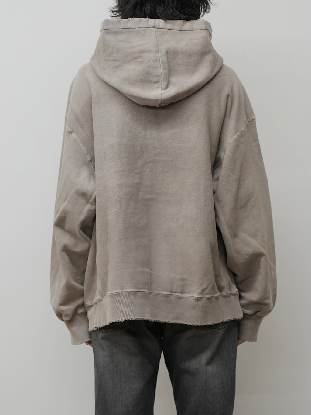 SWITCHING HOODIE(GRAY)