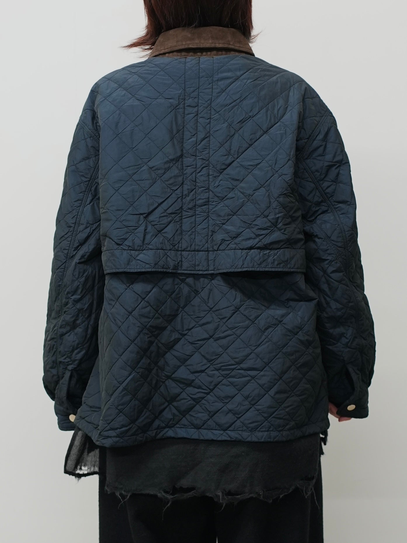 ミハイル様ancellm PADDED QUILTING  JKT ANCELLM（アンセルム） 2023AW 23AW PADDED QUILTING COLLARLESS