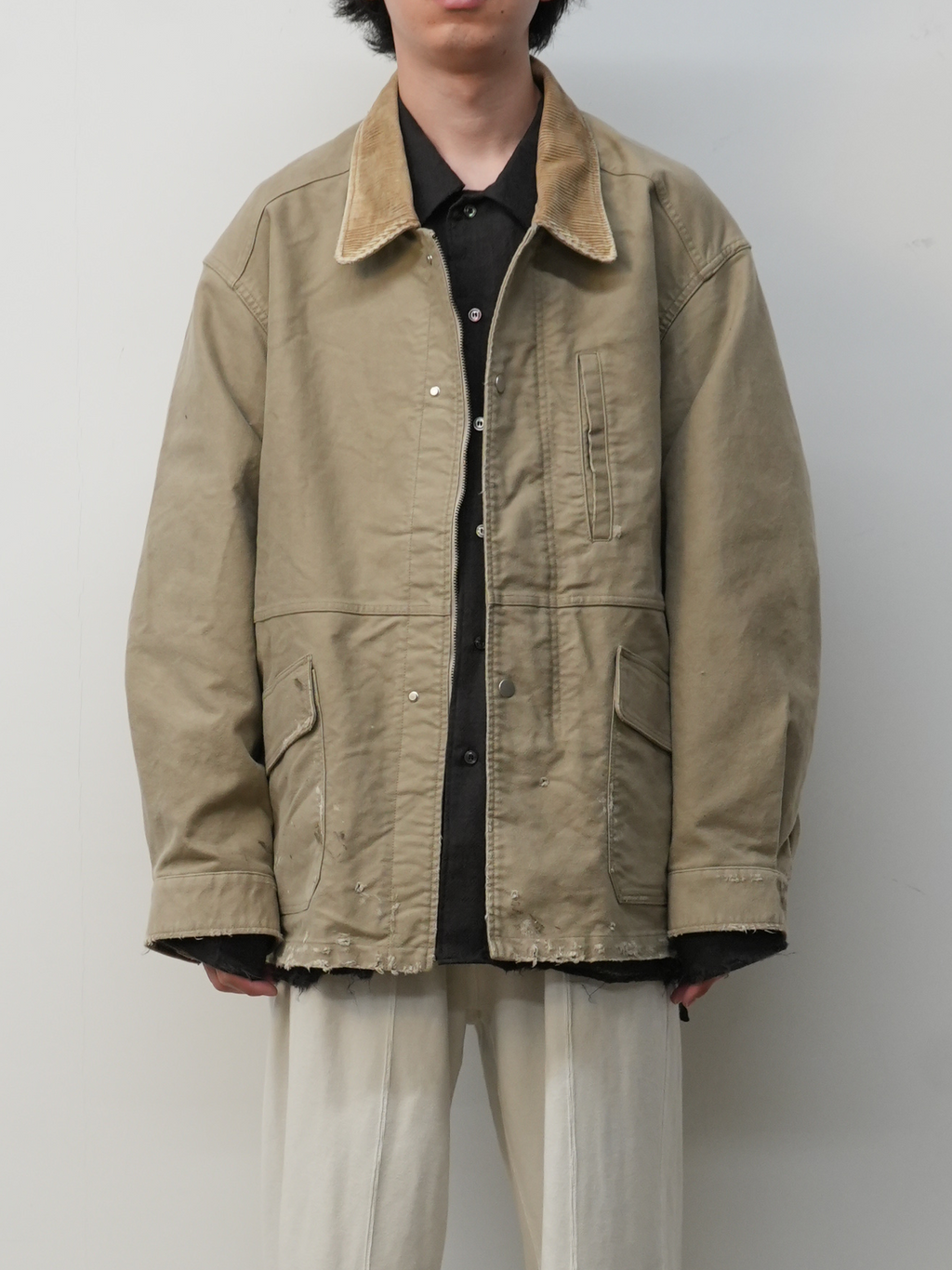 MOLESKIN WORK JACKET(BEIGE)