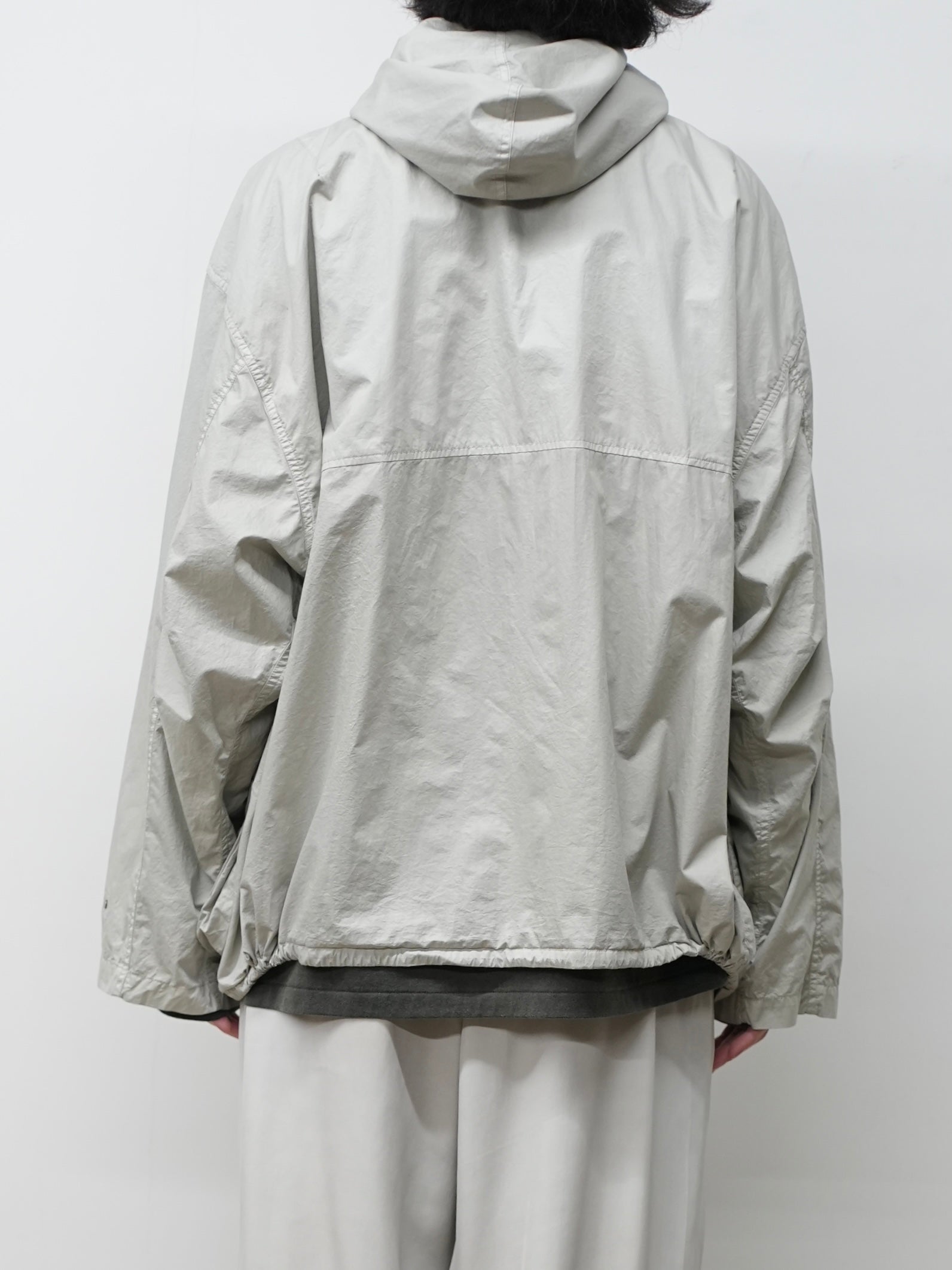 HOODED FIELD SHIRT JACKET(GRAY) – ANCELLM