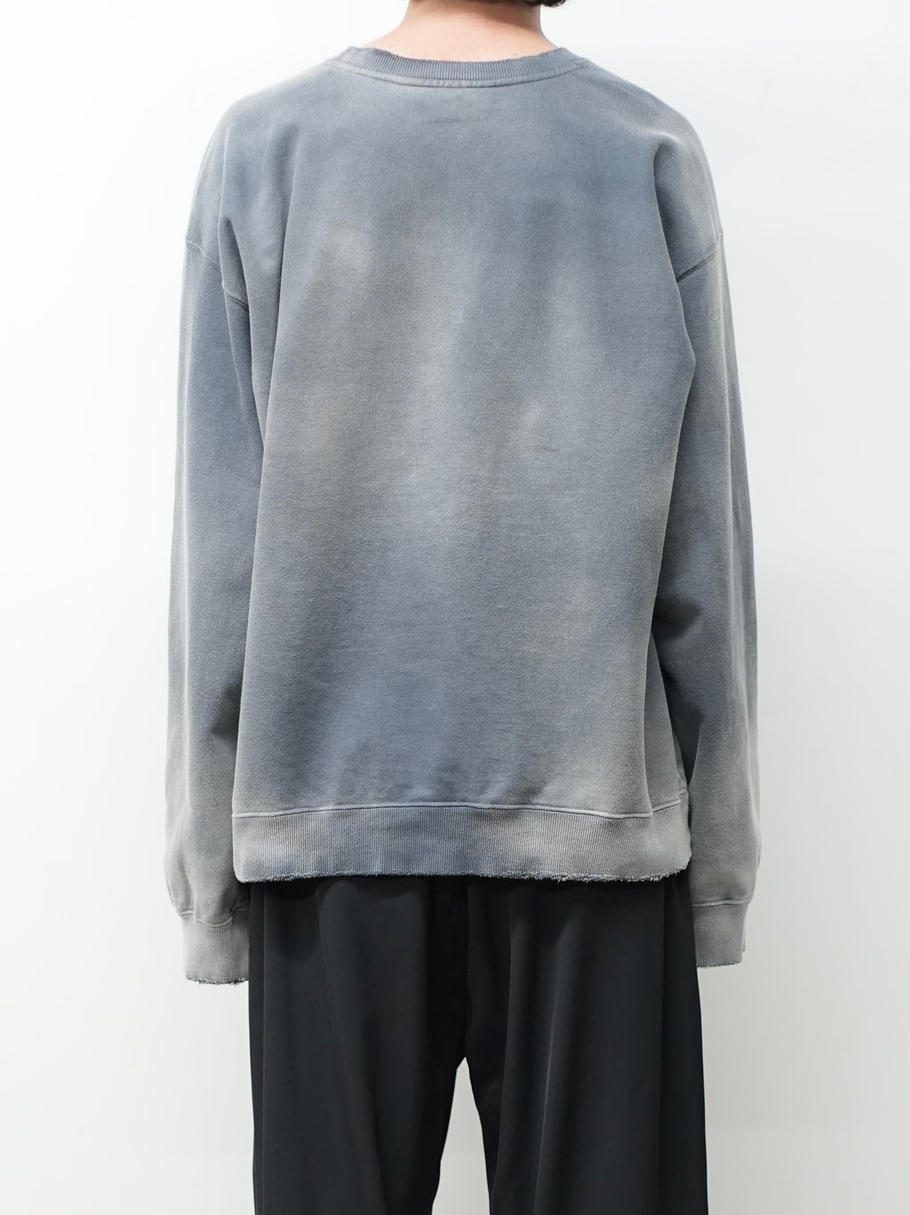 UNEVENNESS SWEAT SHIRT(GRAY)
