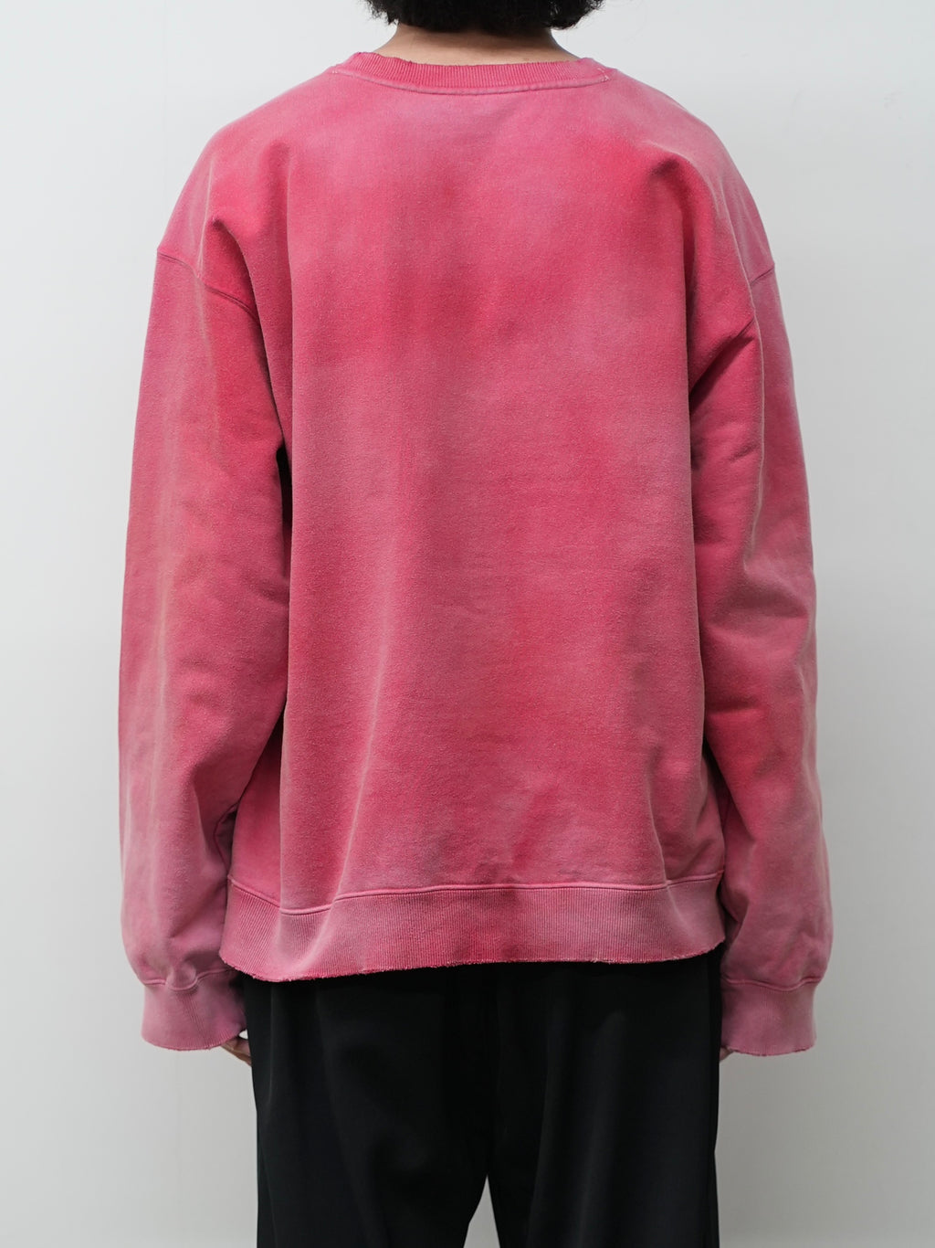UNEVENNESS SWEAT SHIRT(RED)