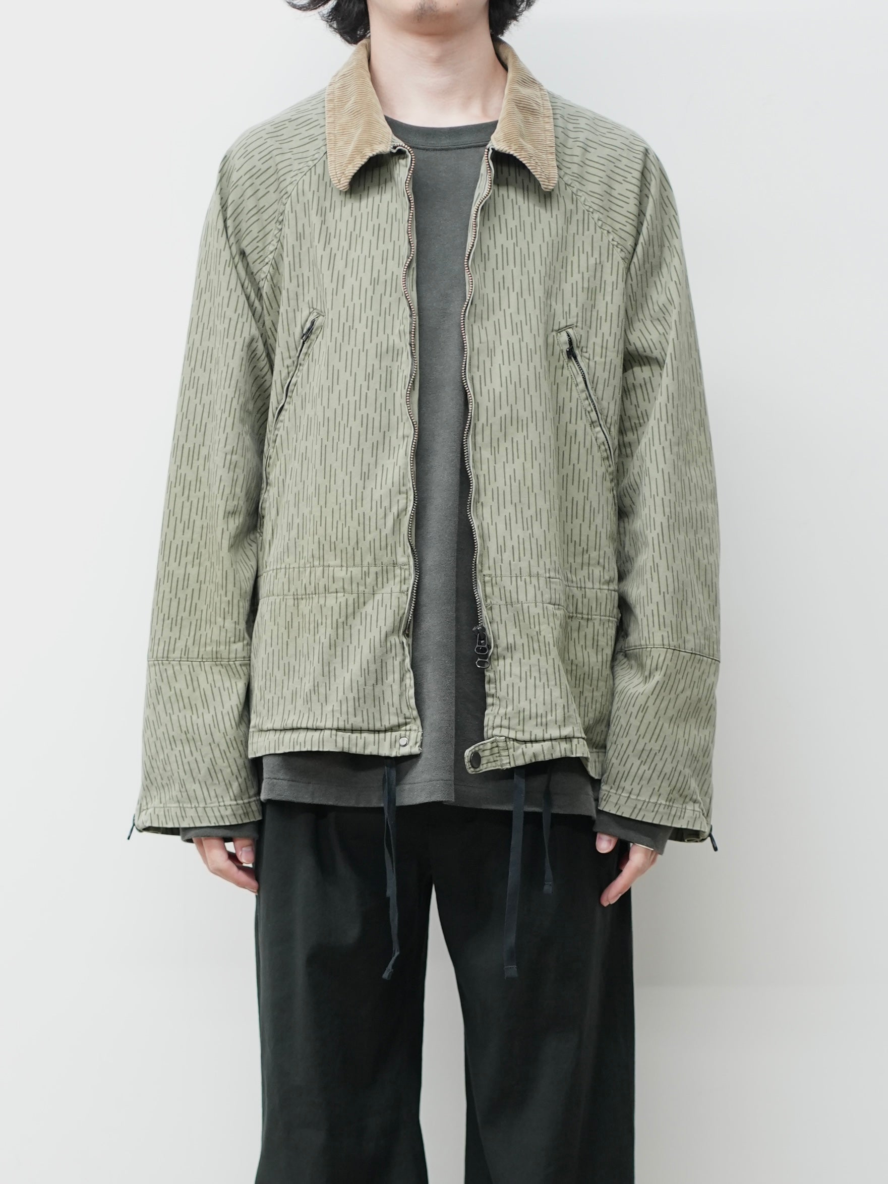 CAMO ZIPUP JACKET(RAIN DROP CAMO) – ANCELLM