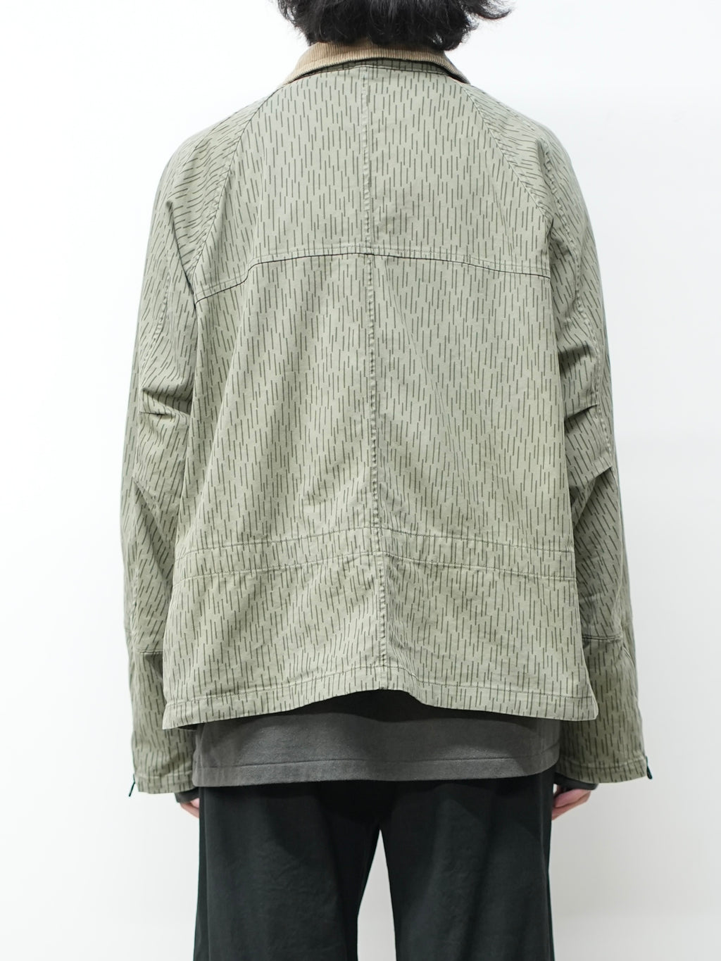 CAMO ZIPUP JACKET(RAIN DROP CAMO)