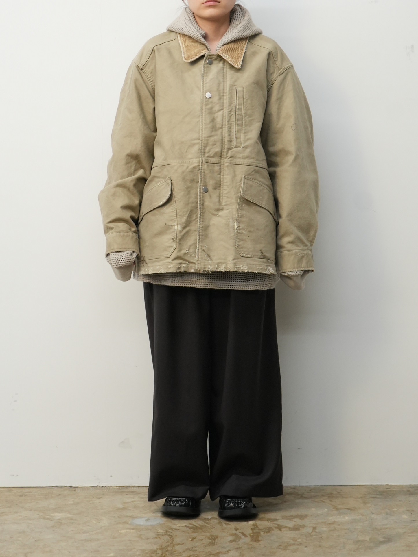 MOLESKIN WORK JACKET(BEIGE)