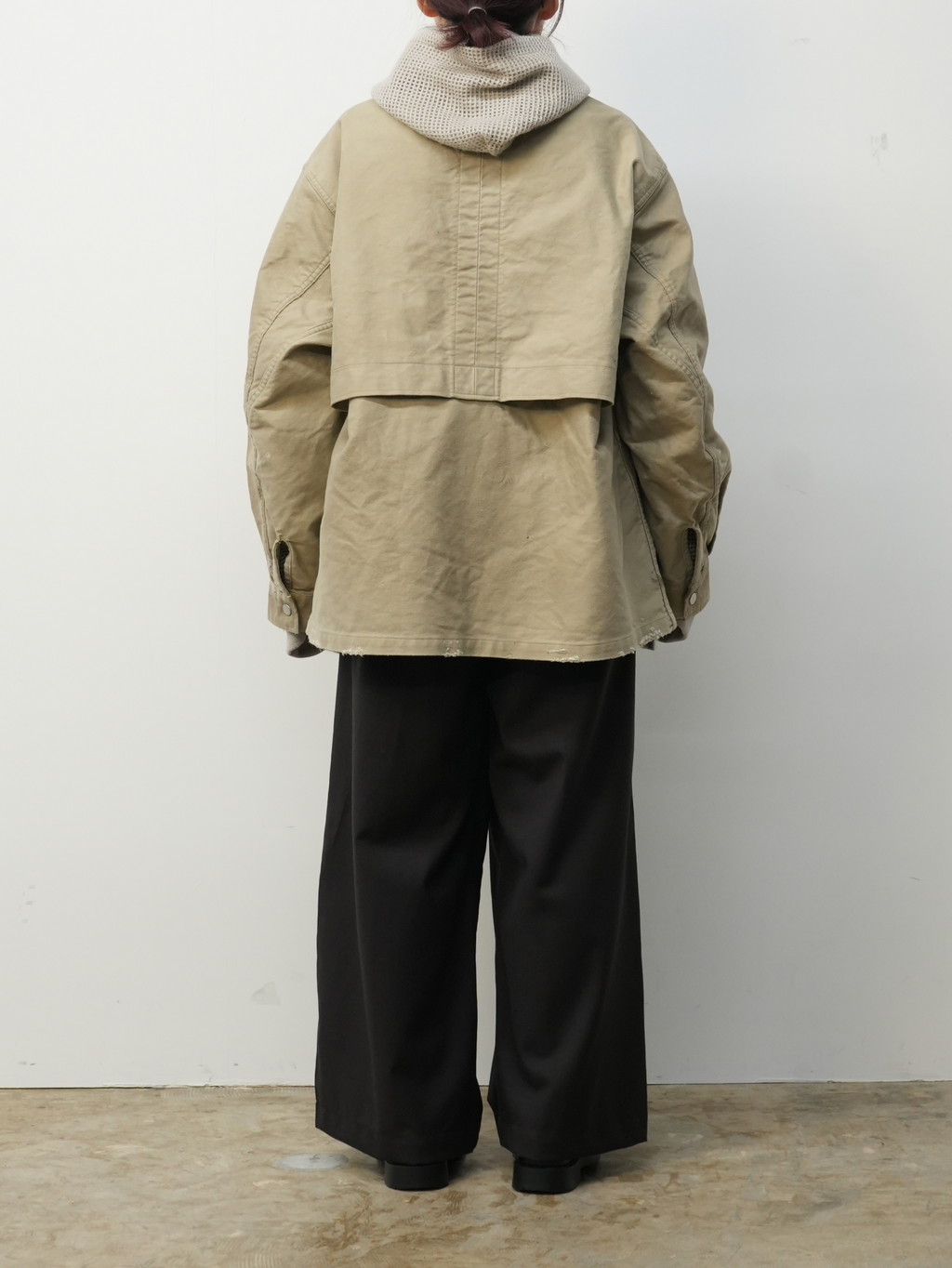 MOLESKIN WORK JACKET(BEIGE) – ANCELLM MOLESKIN WORK JACKET(BEIGE) – ANCELLM