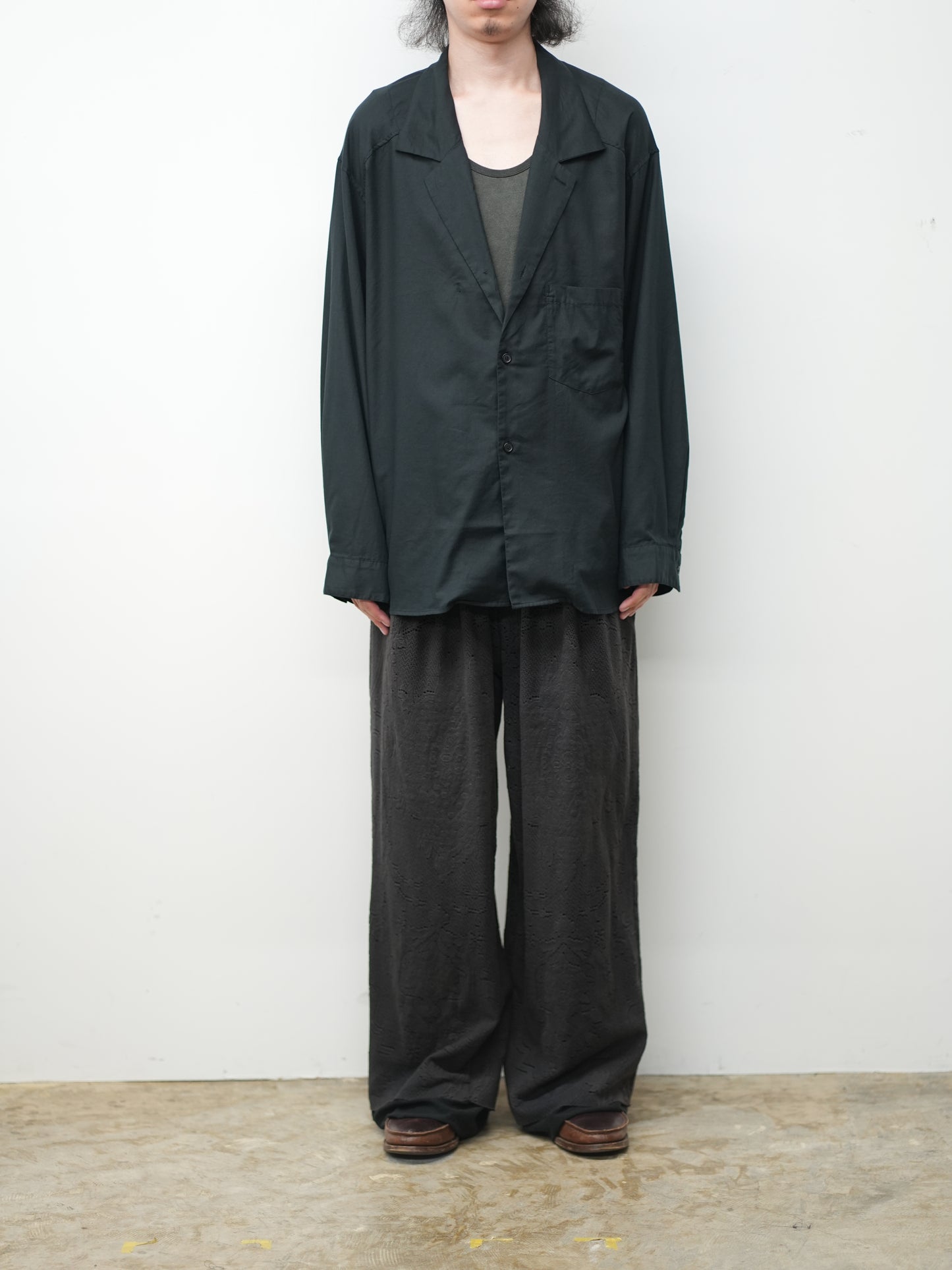 C/S TAILORED SHIRT(BLACK)