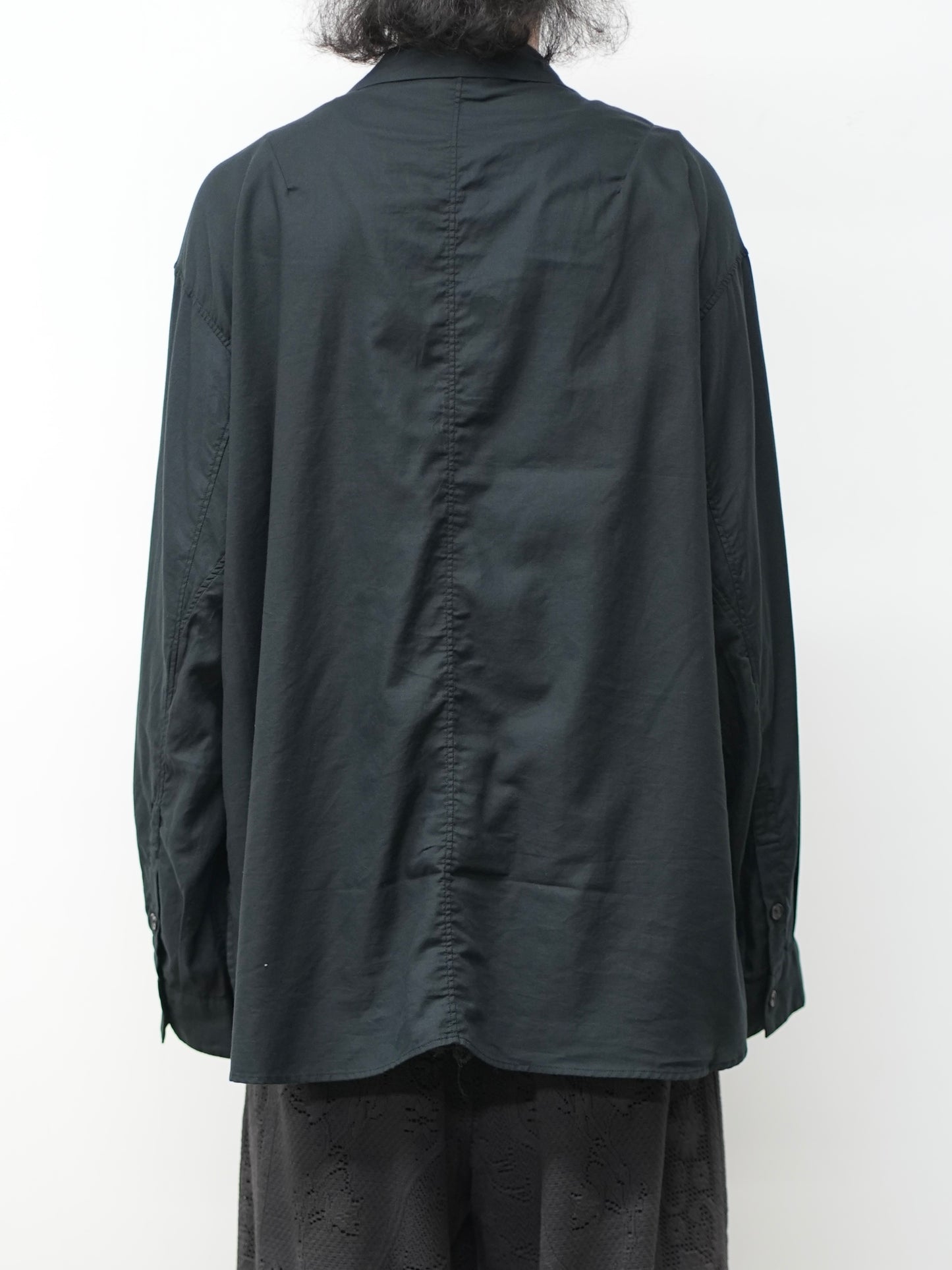 C/S TAILORED SHIRT(BLACK)