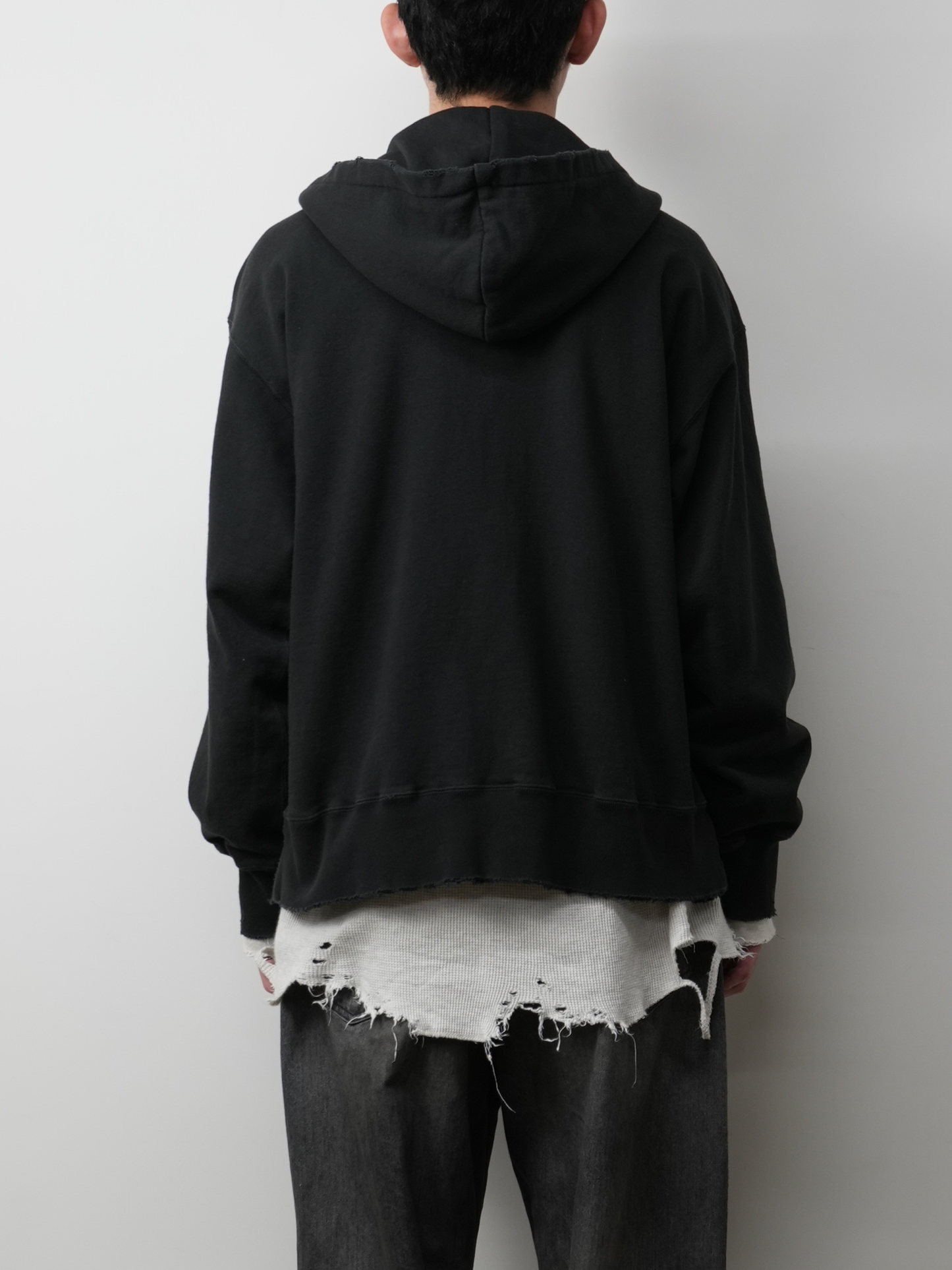 ZIPUP HOODIE(BLACK)