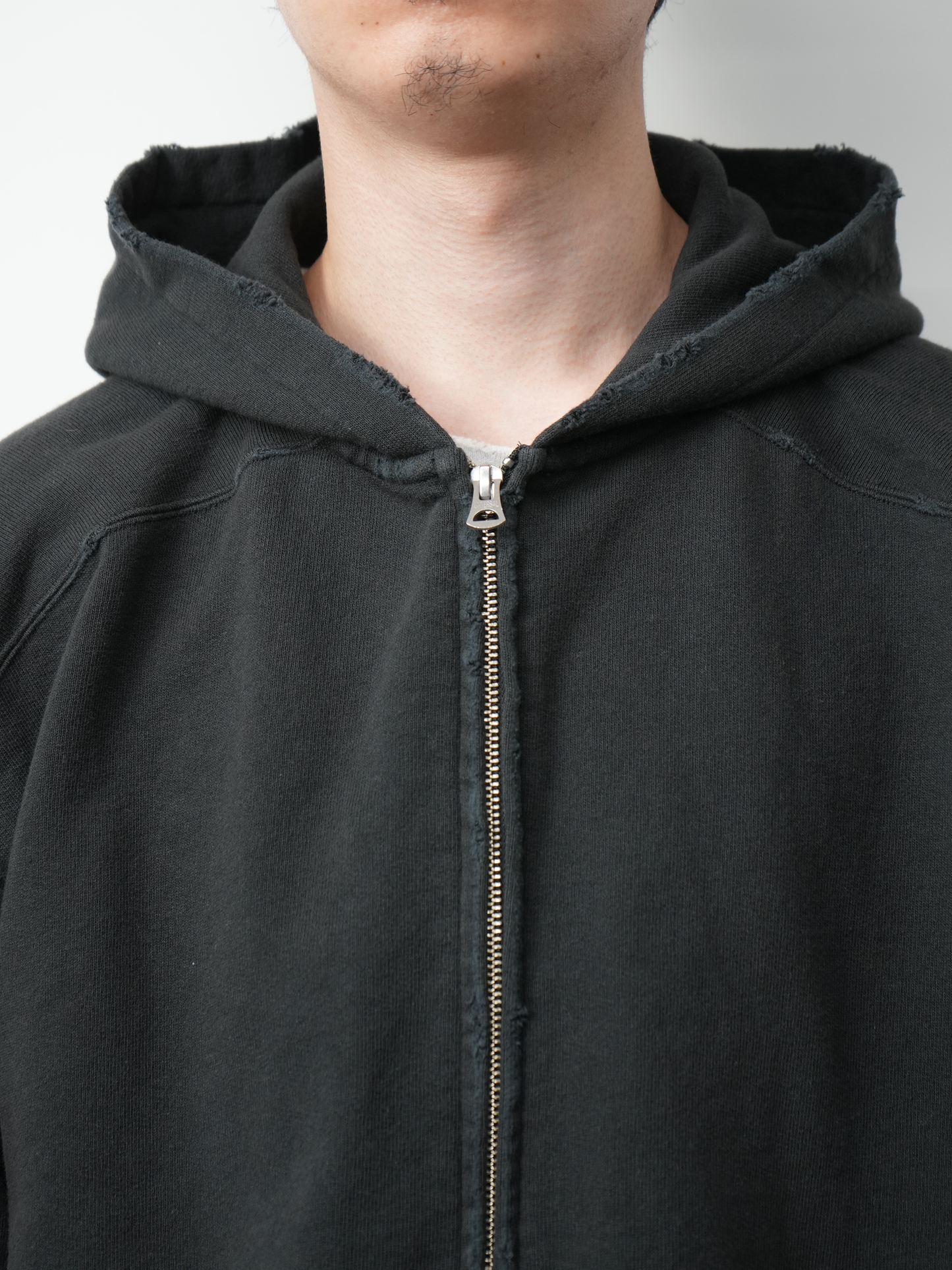 ZIPUP HOODIE(BLACK)