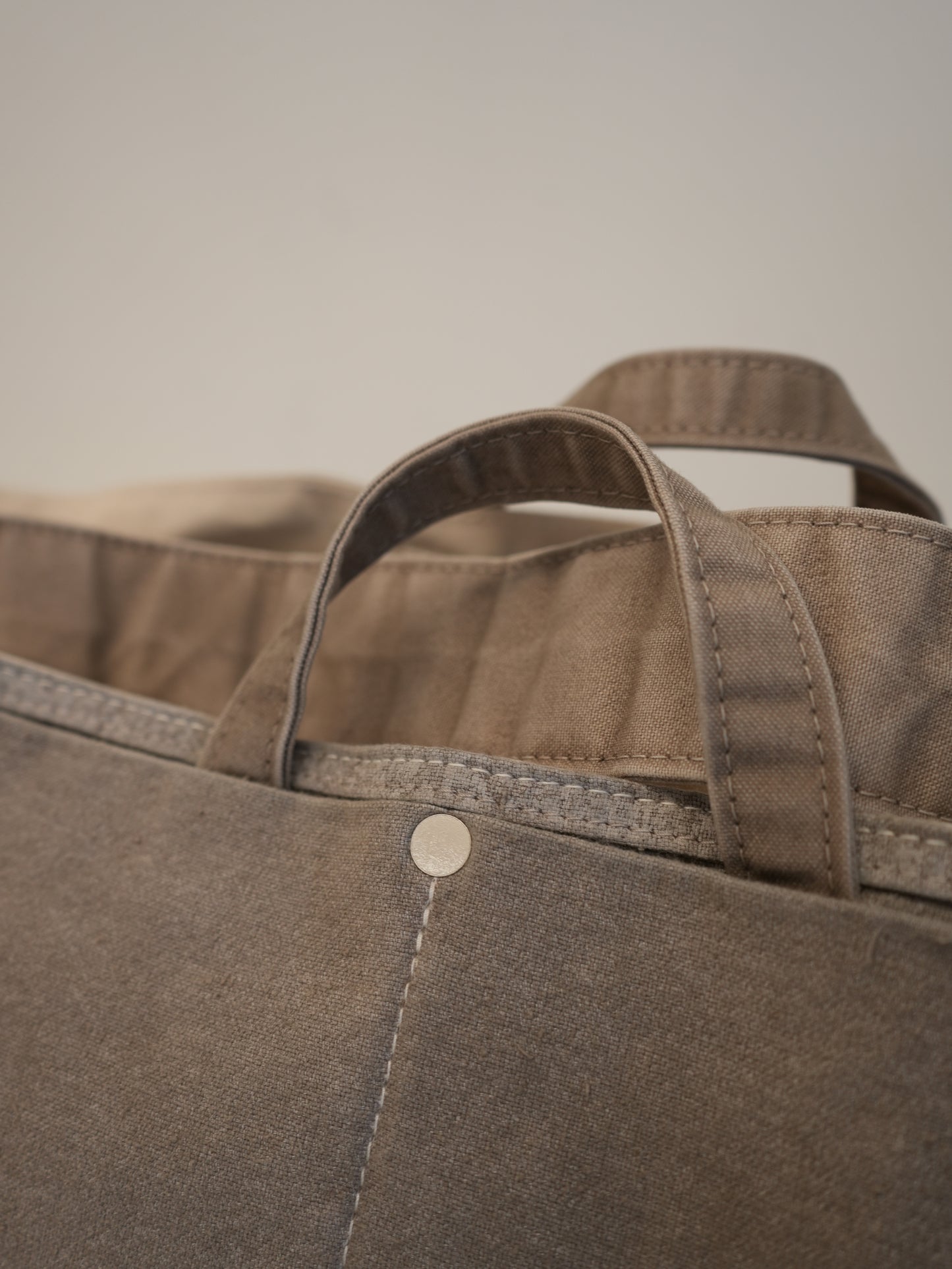 ANCELLM with This is a(n) C/R DUCK BAG (GREIGE)