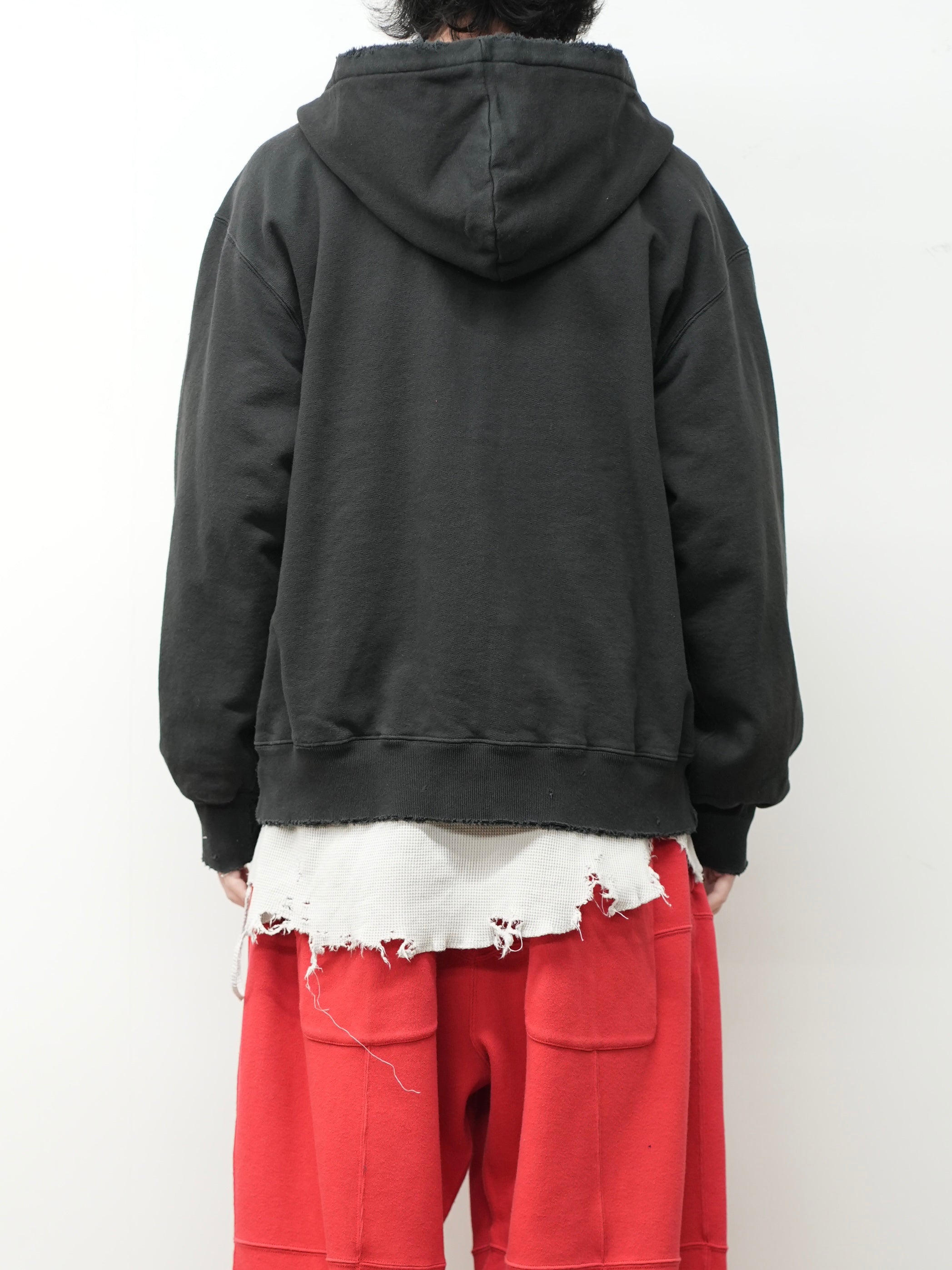 ZIP HOODIE(BLACK) – ANCELLM ZIP HOODIE(BLACK) – ANCELLM
