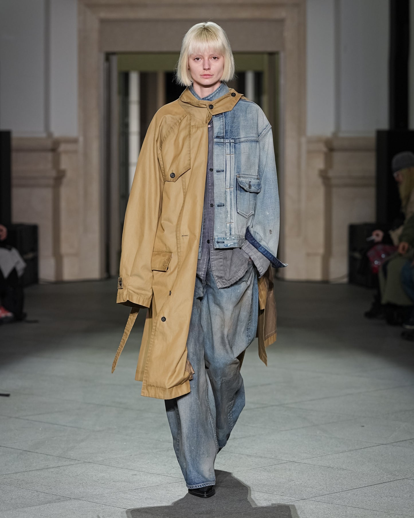 TYPE-1 AGING DENIM JACKET(L.INDIGO)